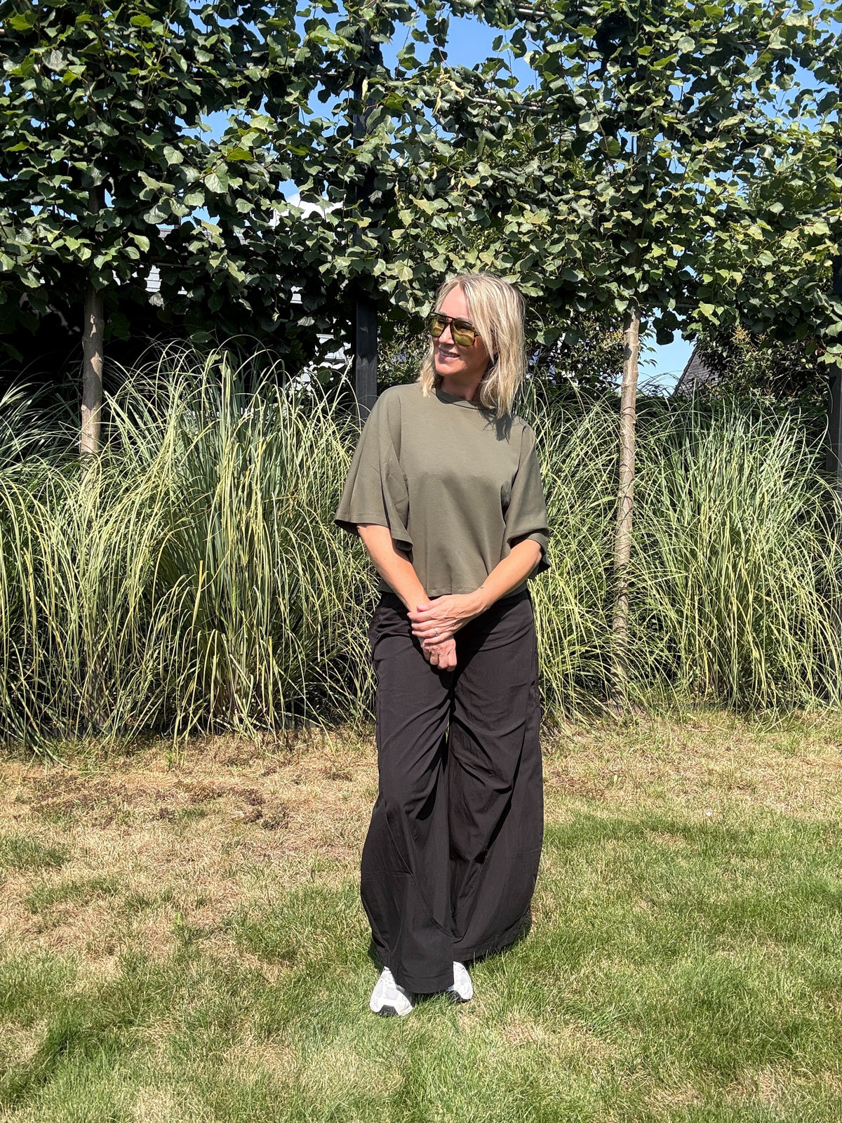 Boo T-shirt | Legergroen