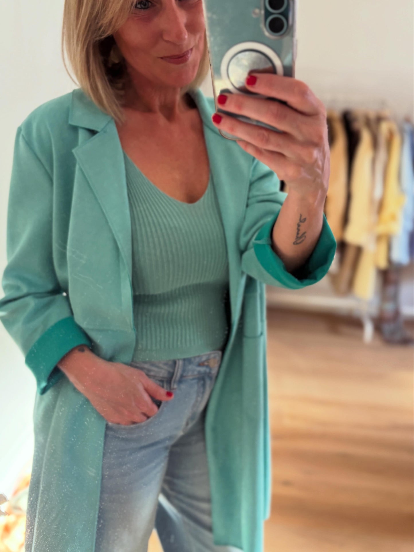Laila vest | Groen