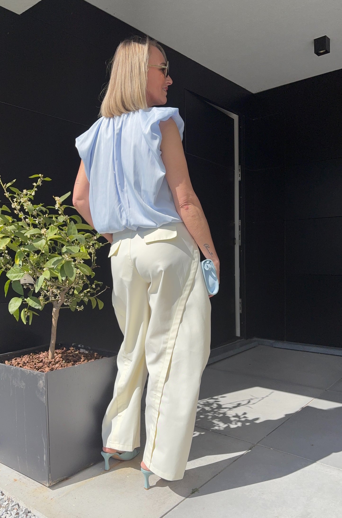 Mellie broek | Gebroken wit