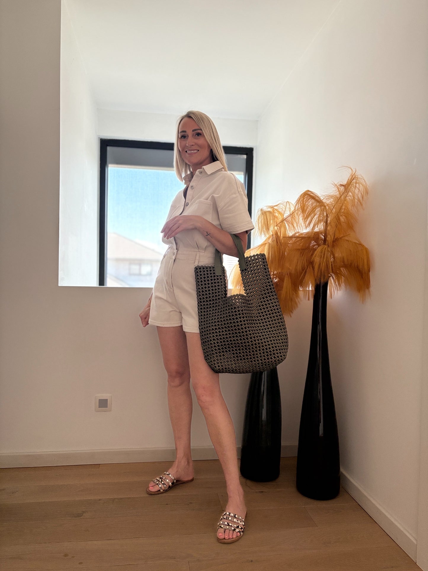 Leontine jumpsuit | Beige