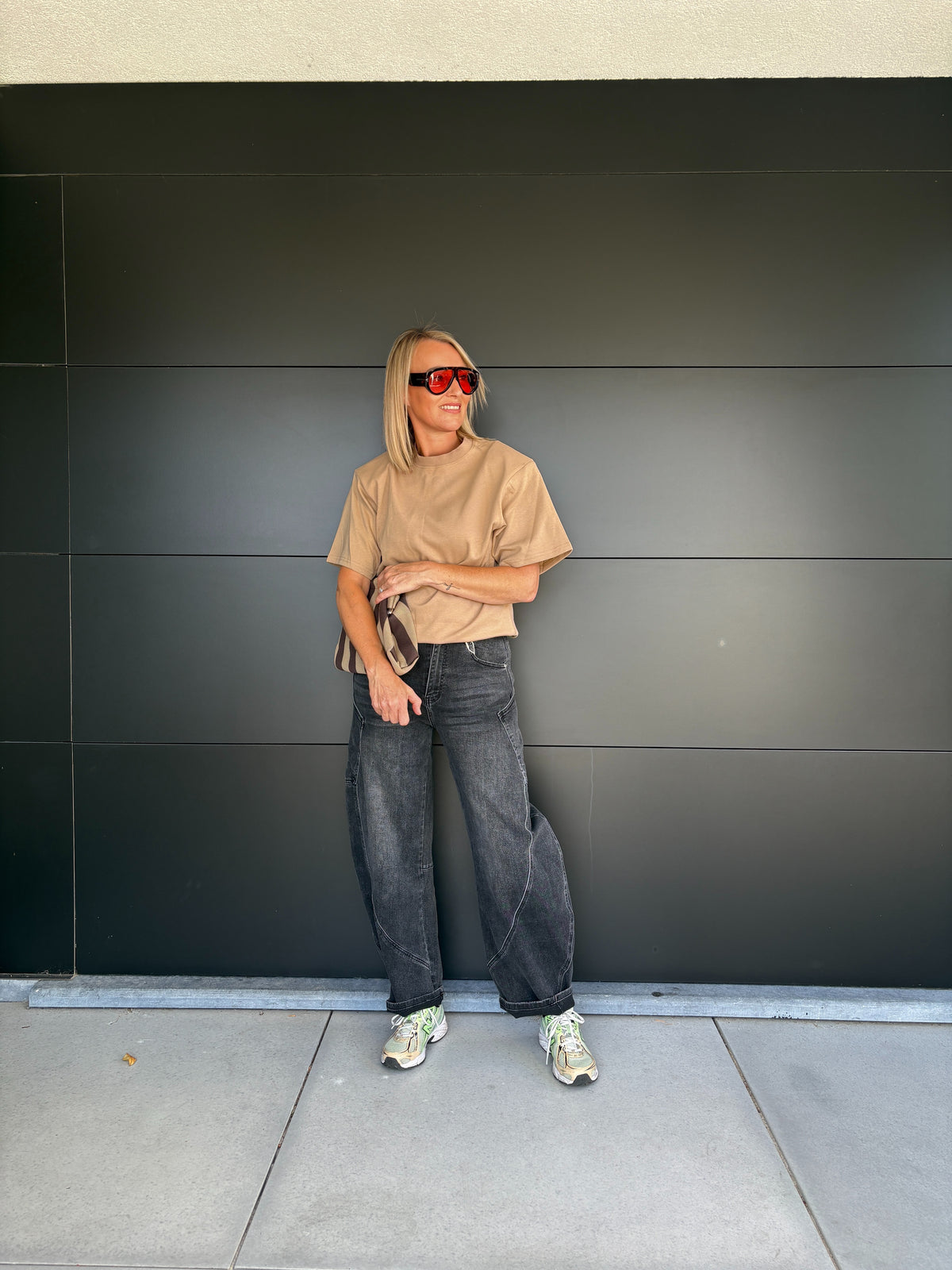 Merel T-shirt | Camel