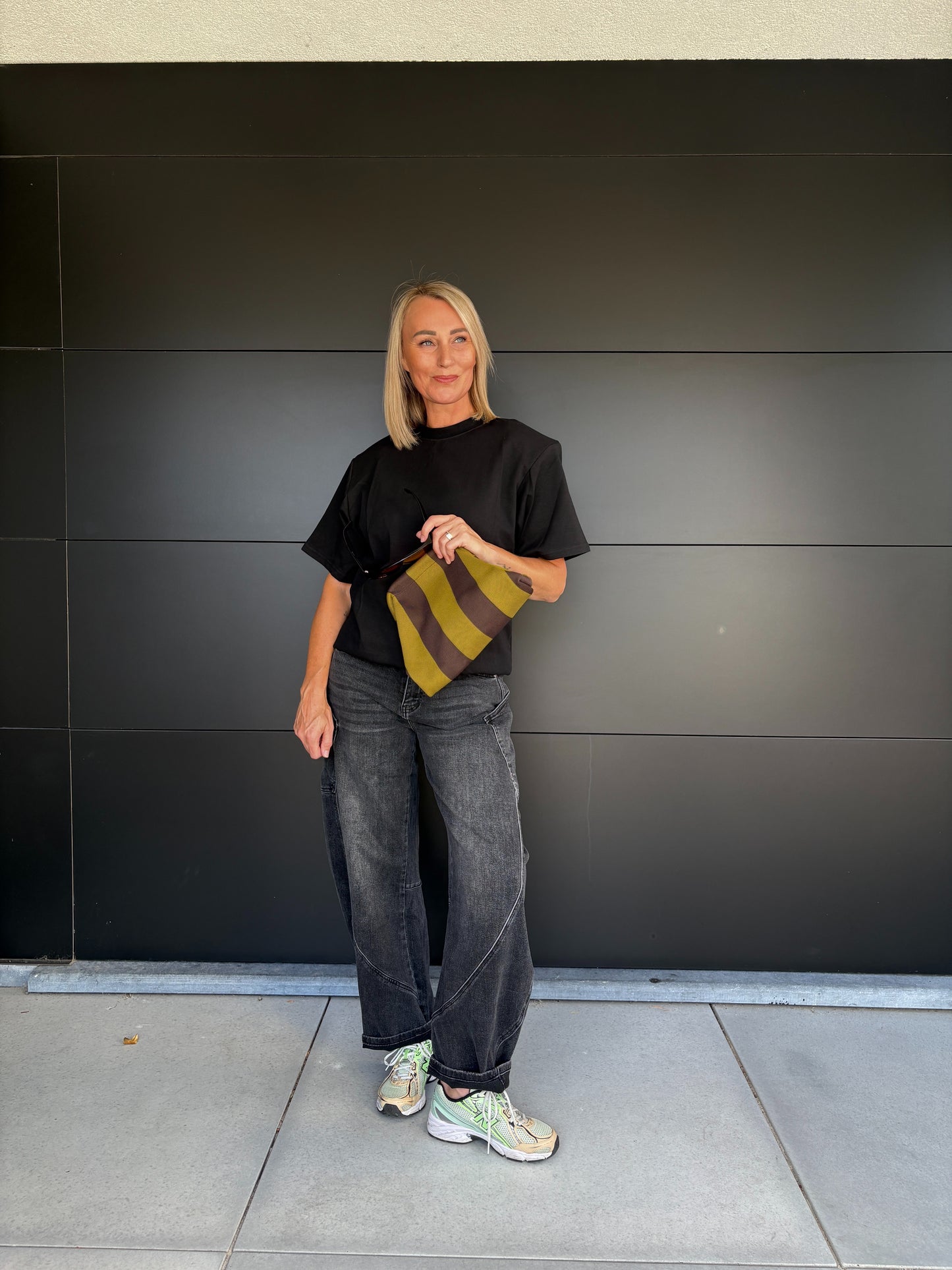 Merel T-shirt | Zwart
