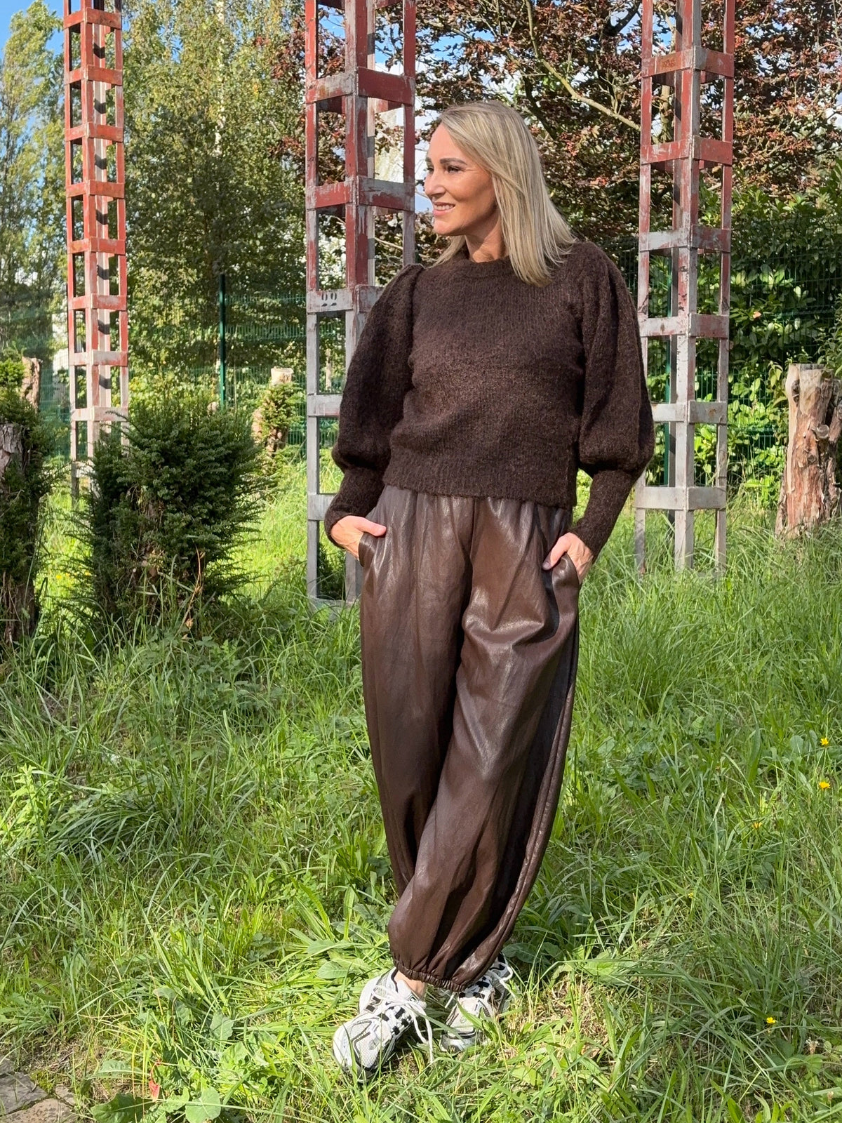 Céline broek | Chocolade