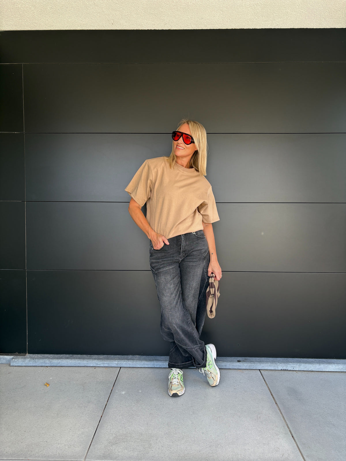 Merel T-shirt | Camel