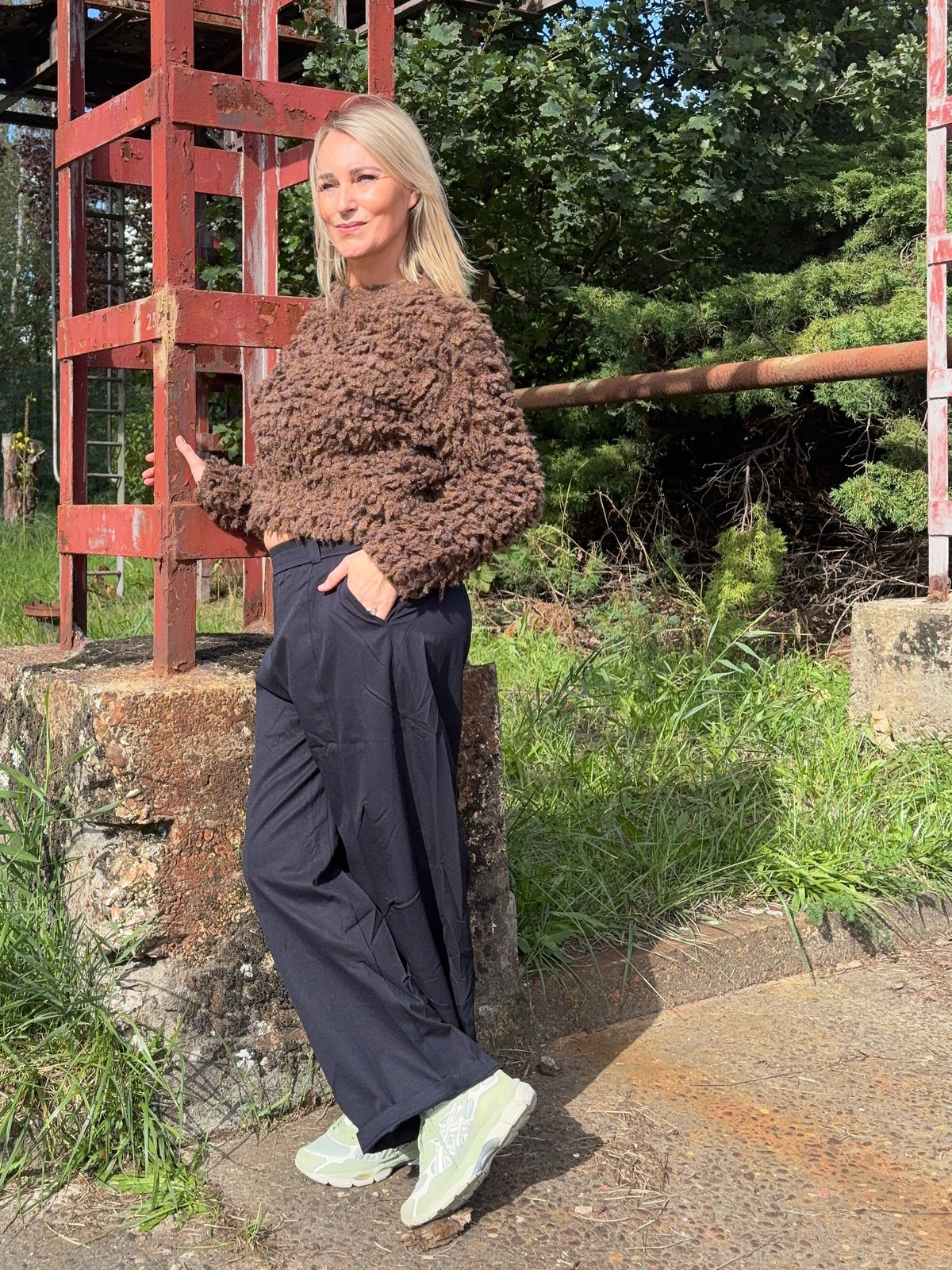 Lynn broek | Donkerblauw
