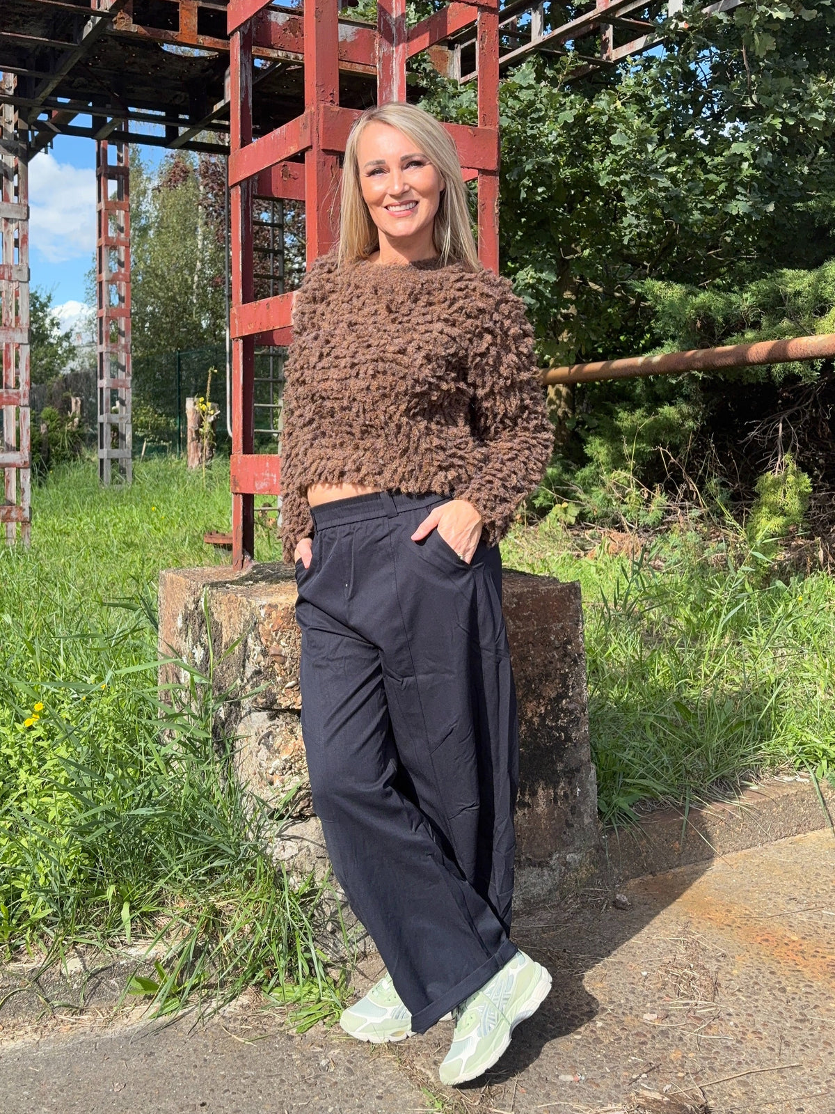 Lynn broek | Donkerblauw