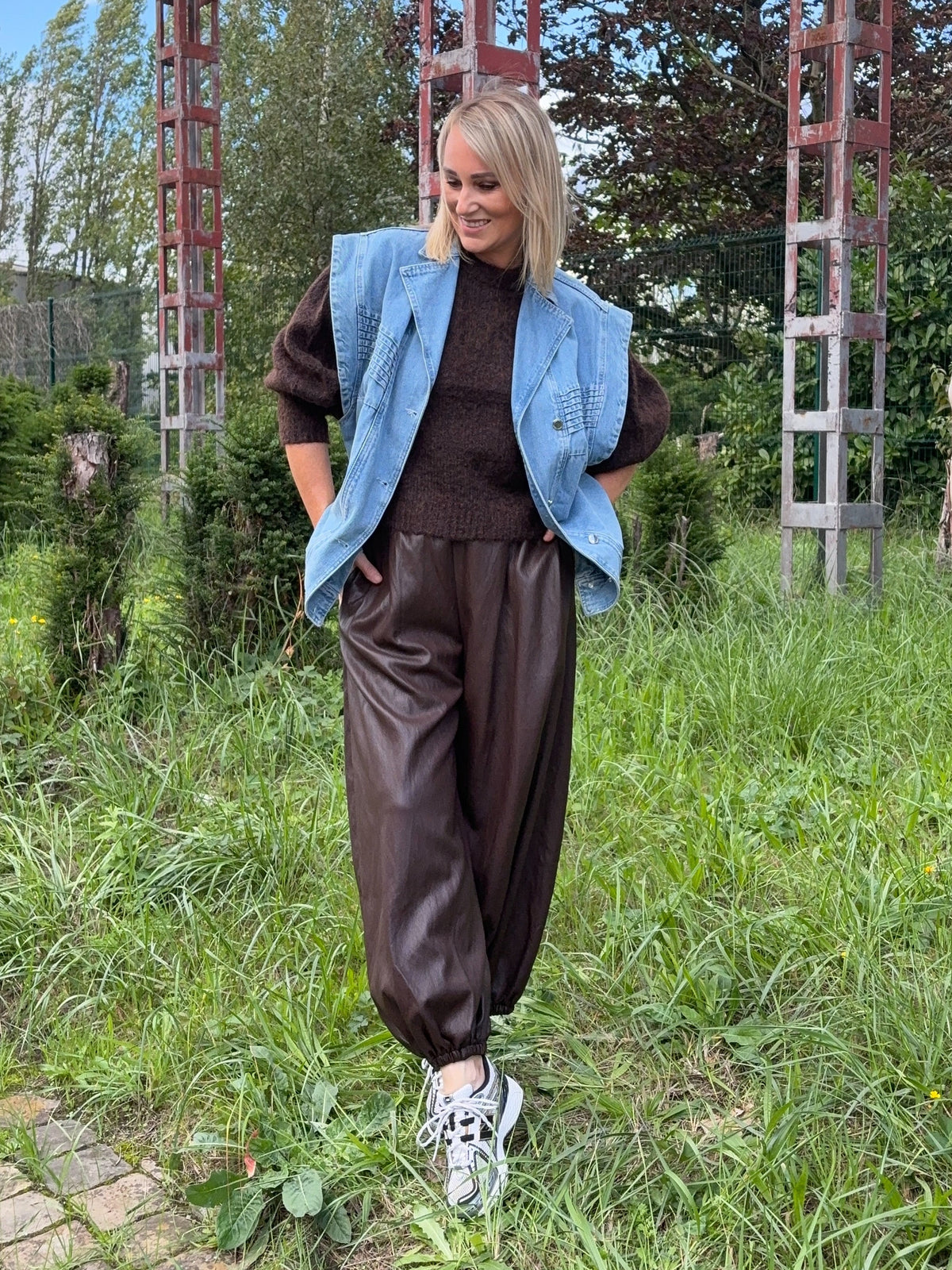 Céline broek | Chocolade
