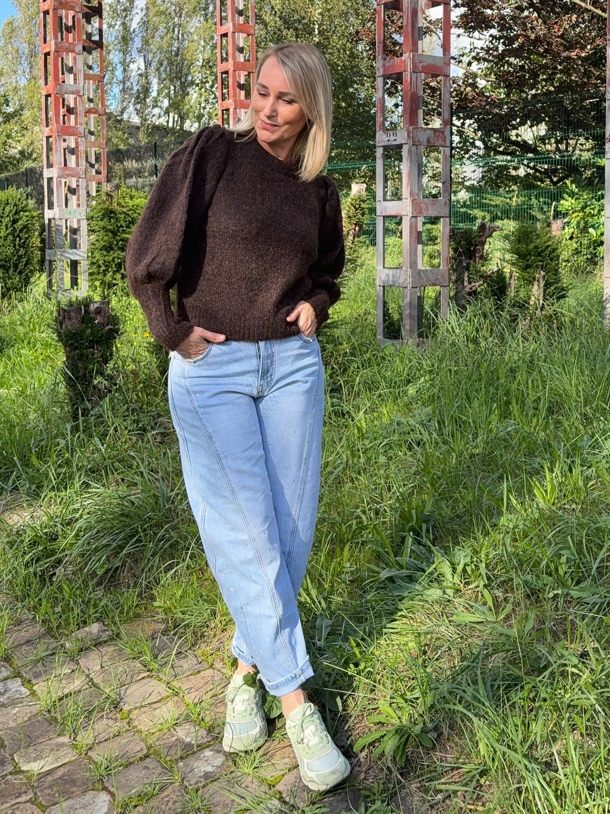 Florentine trui | Bruin