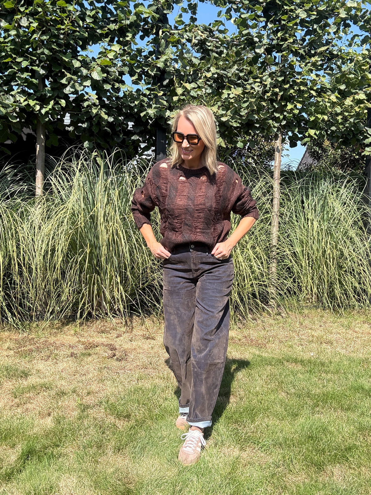 Anouk trui | Chocolade
