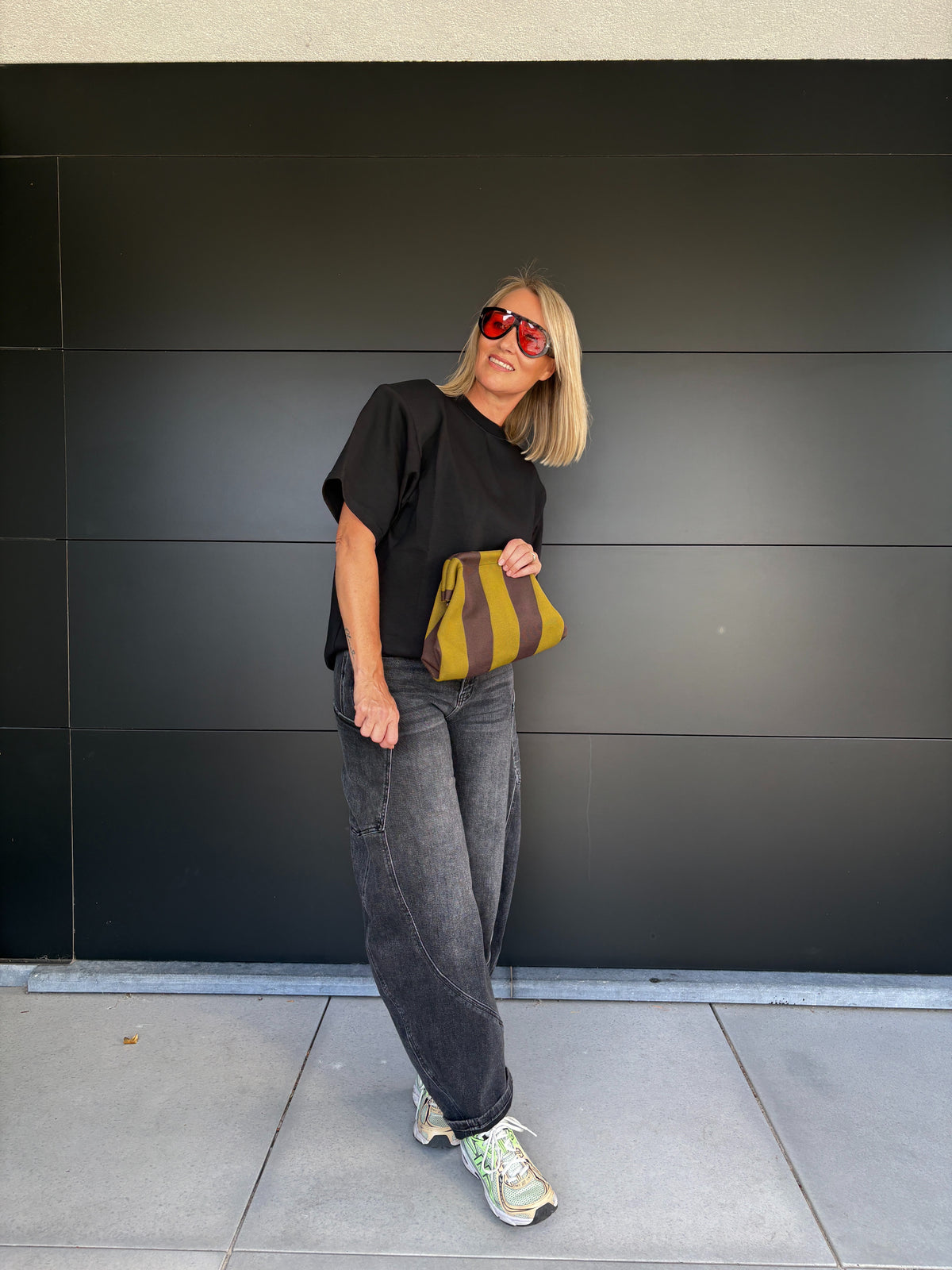Merel T-shirt | Zwart