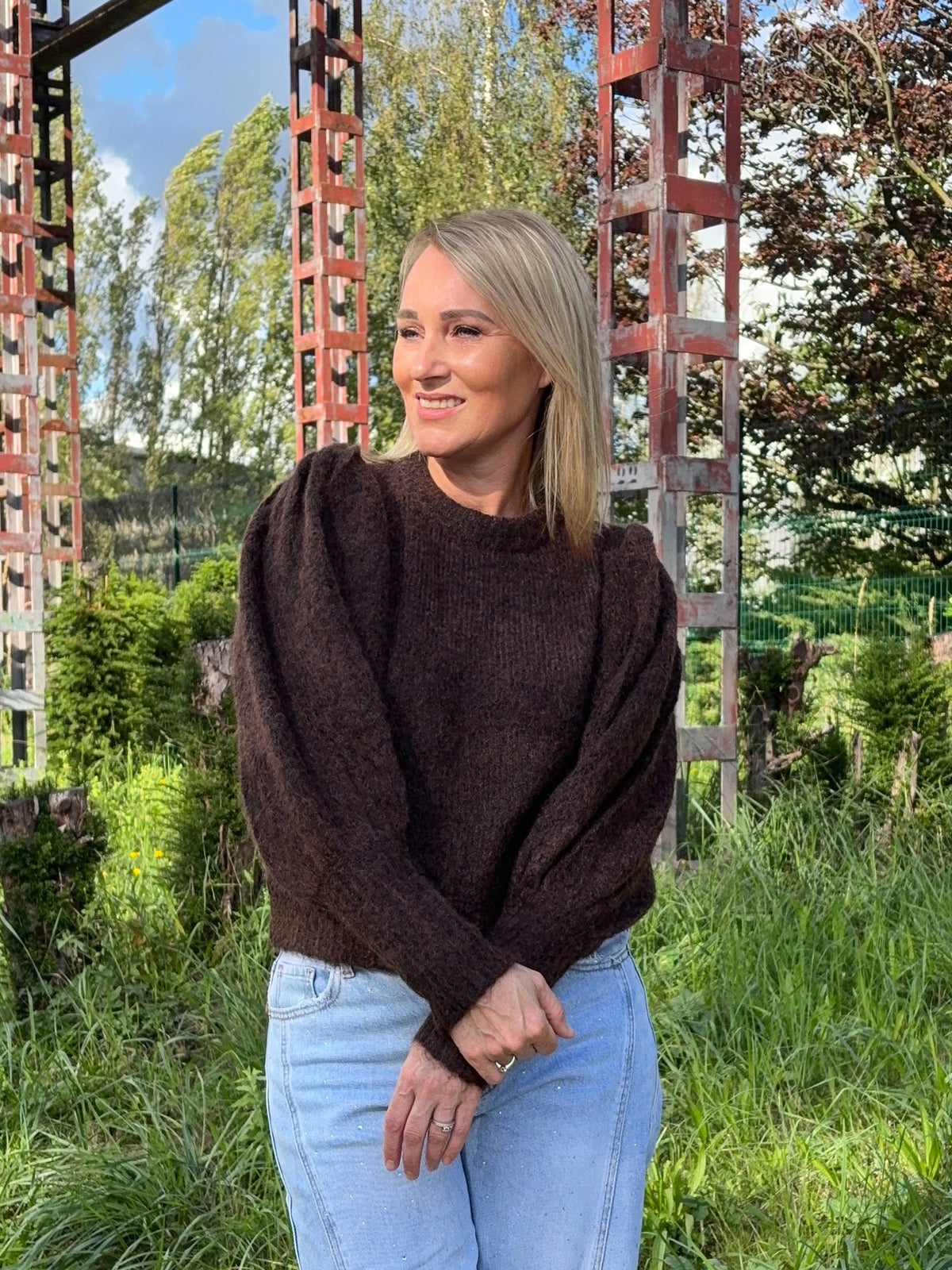 Florentine trui | Bruin