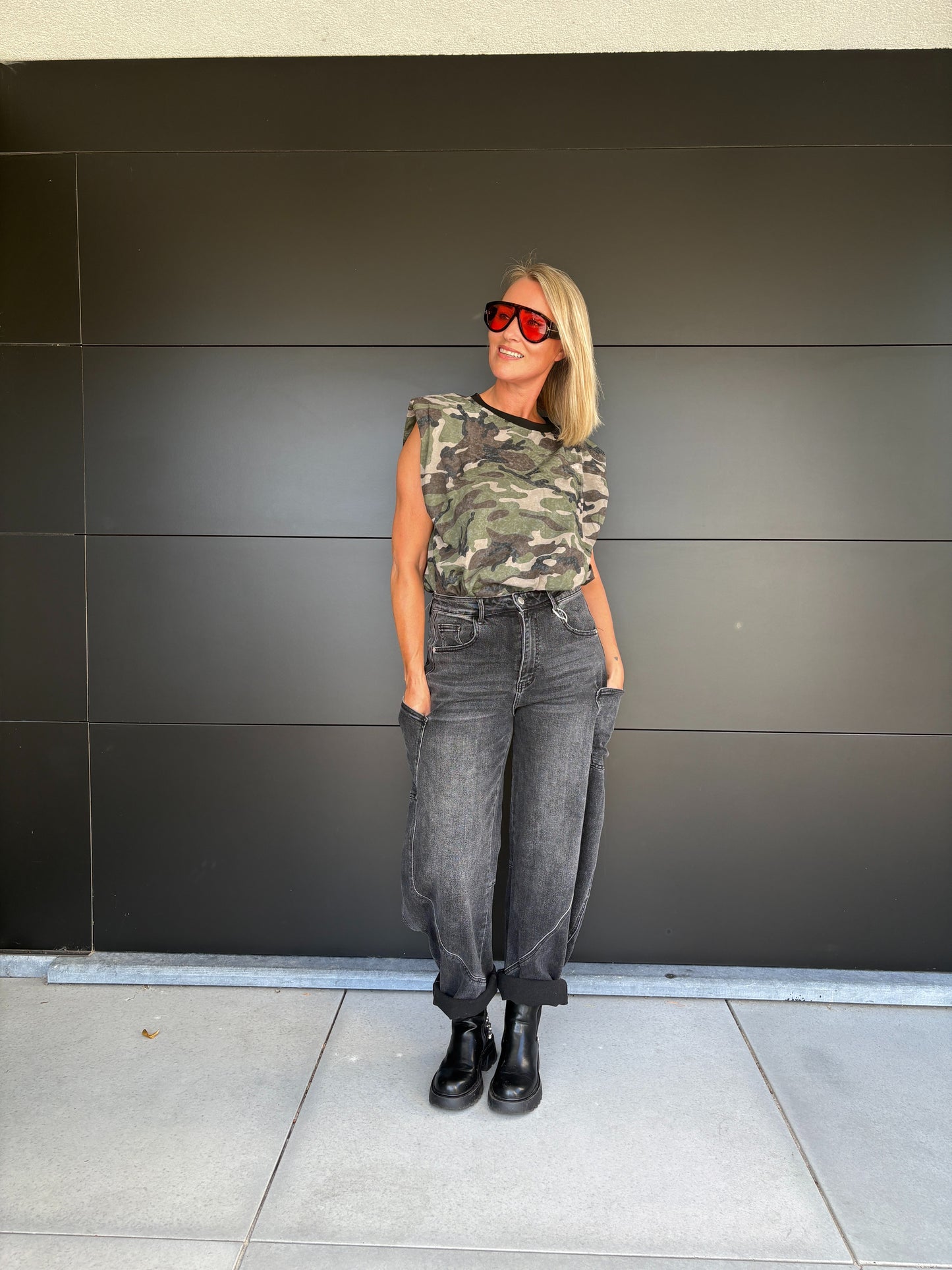 Eliane T-shirt | Camouflage