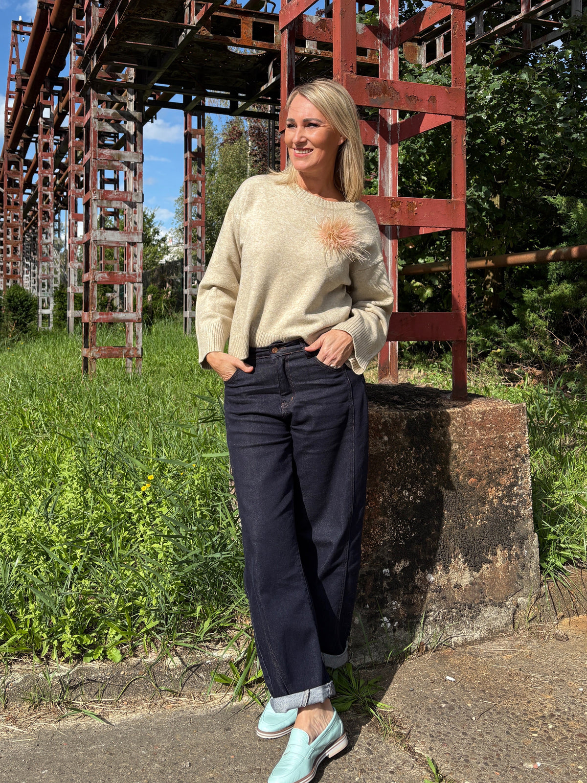 Cindy trui | Beige