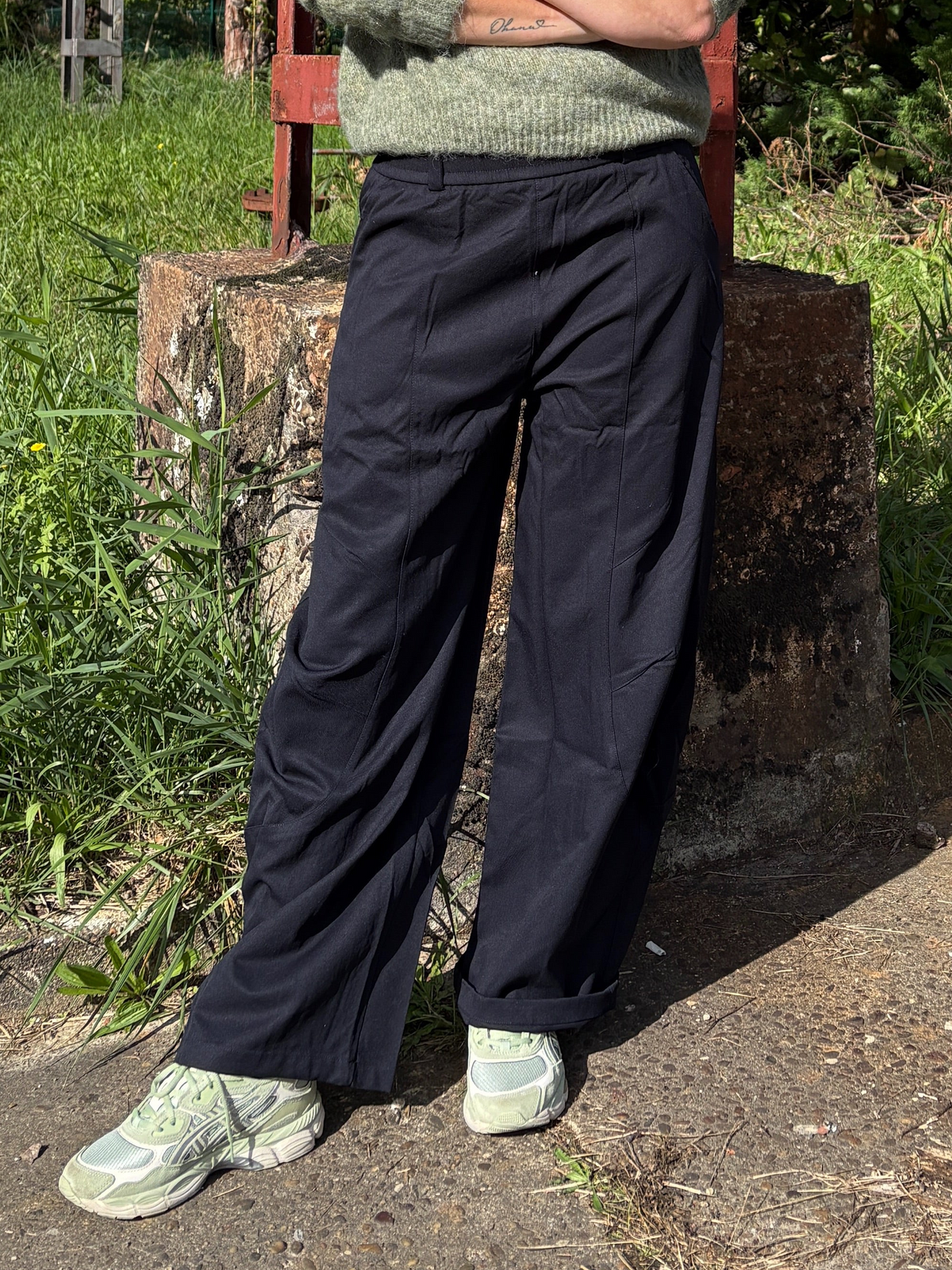 Lynn broek | Donkerblauw