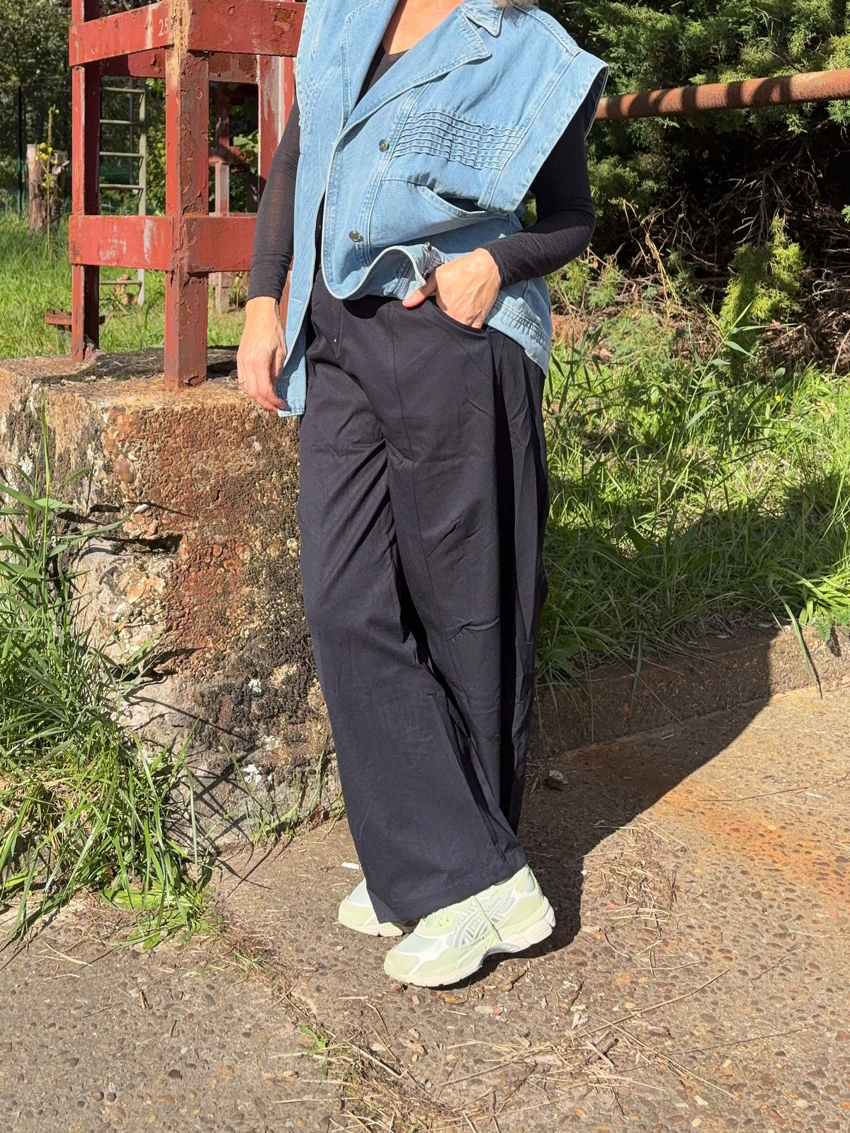 Lynn broek | Donkerblauw