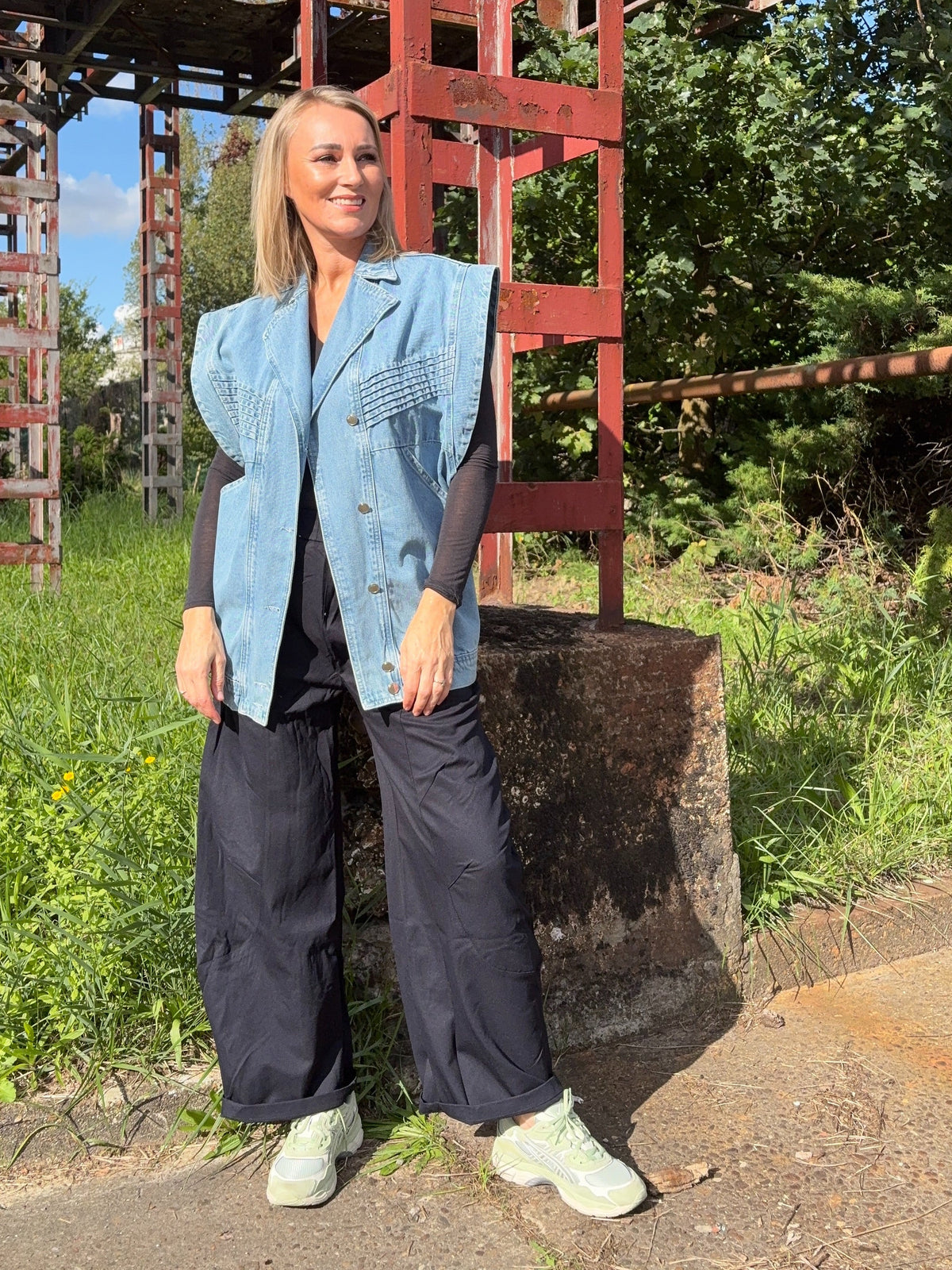 Lynn broek | Donkerblauw
