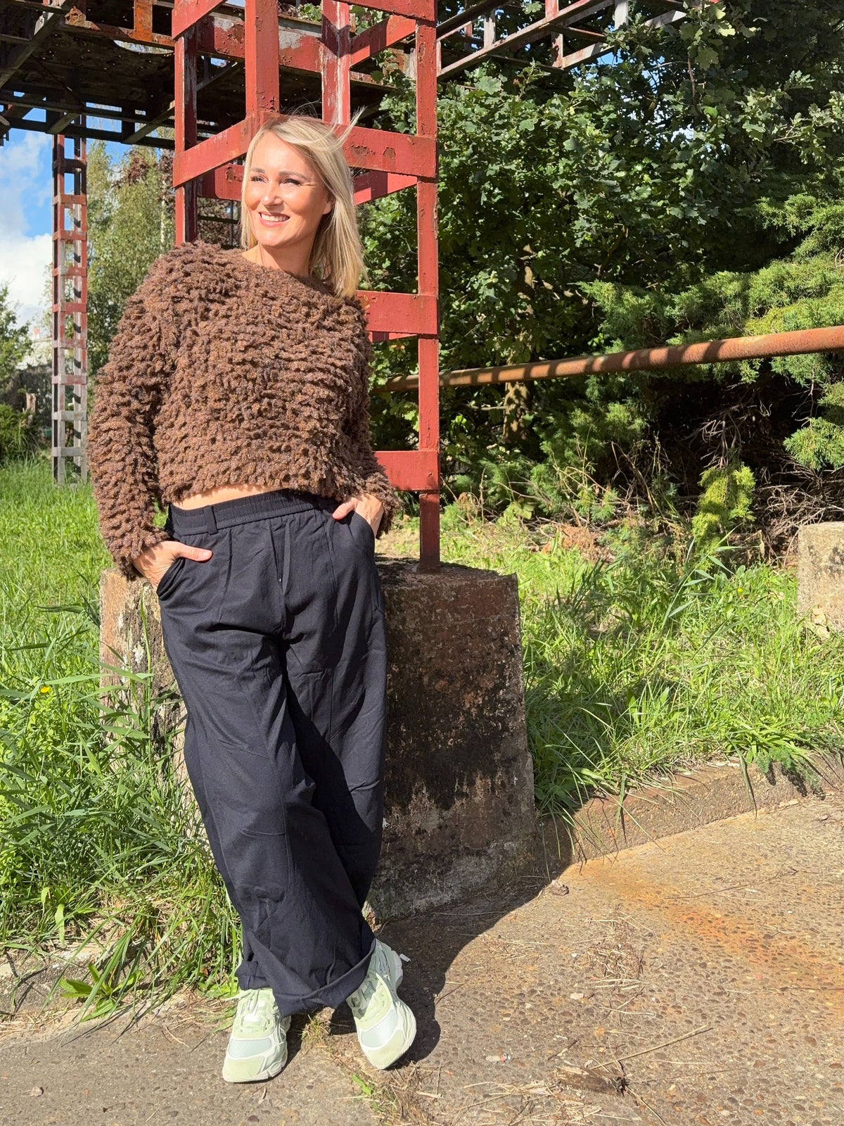Lynn broek | Donkerblauw