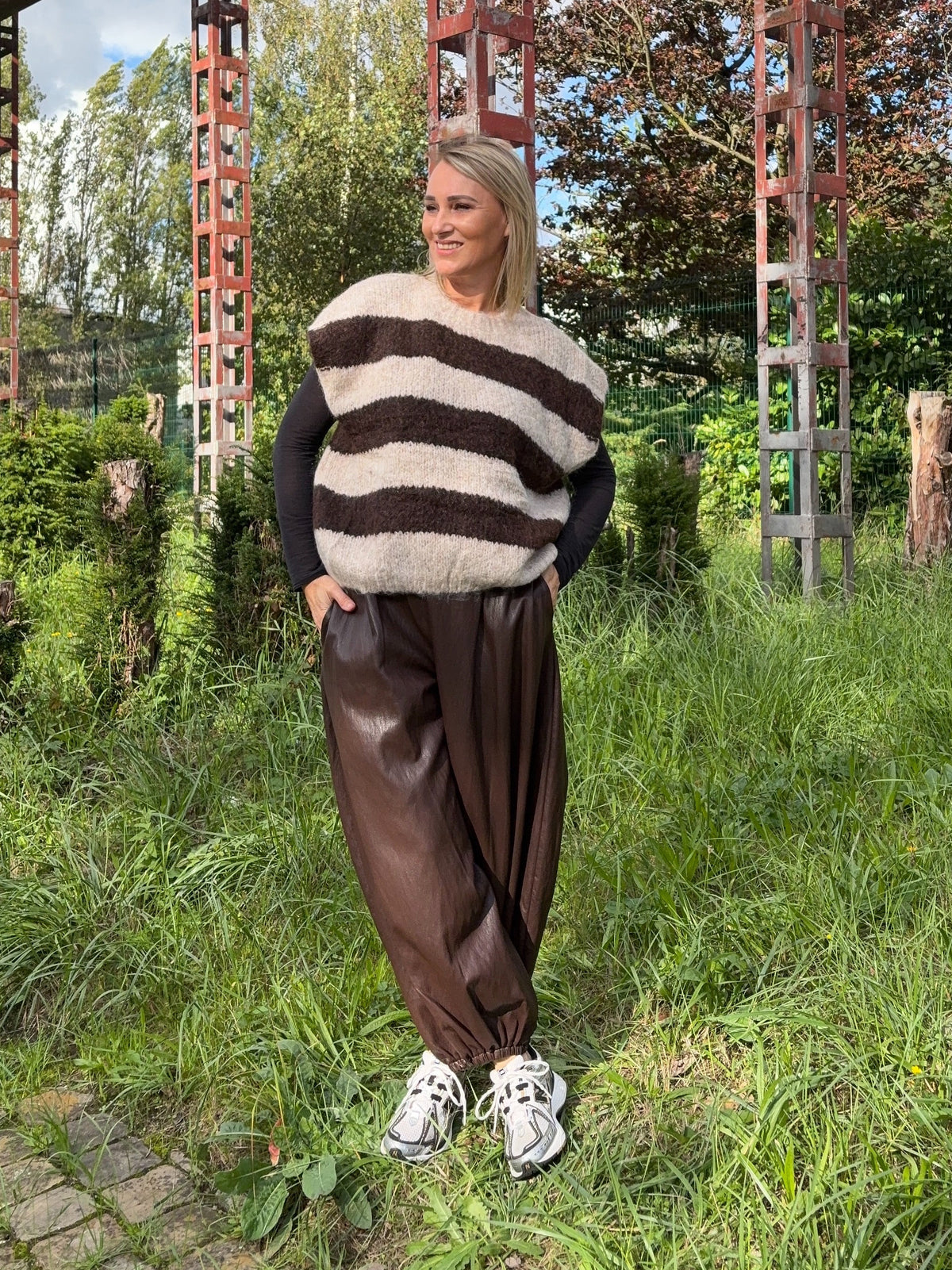 Céline broek | Chocolade