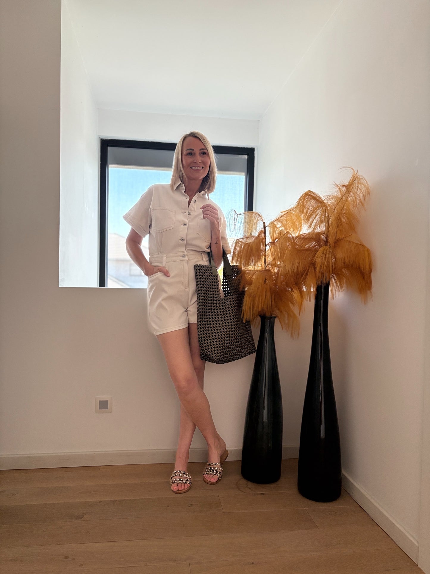 Leontine jumpsuit | Beige