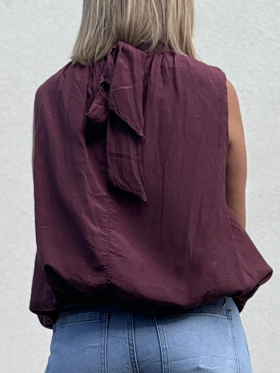 Yenthe top | Aubergine