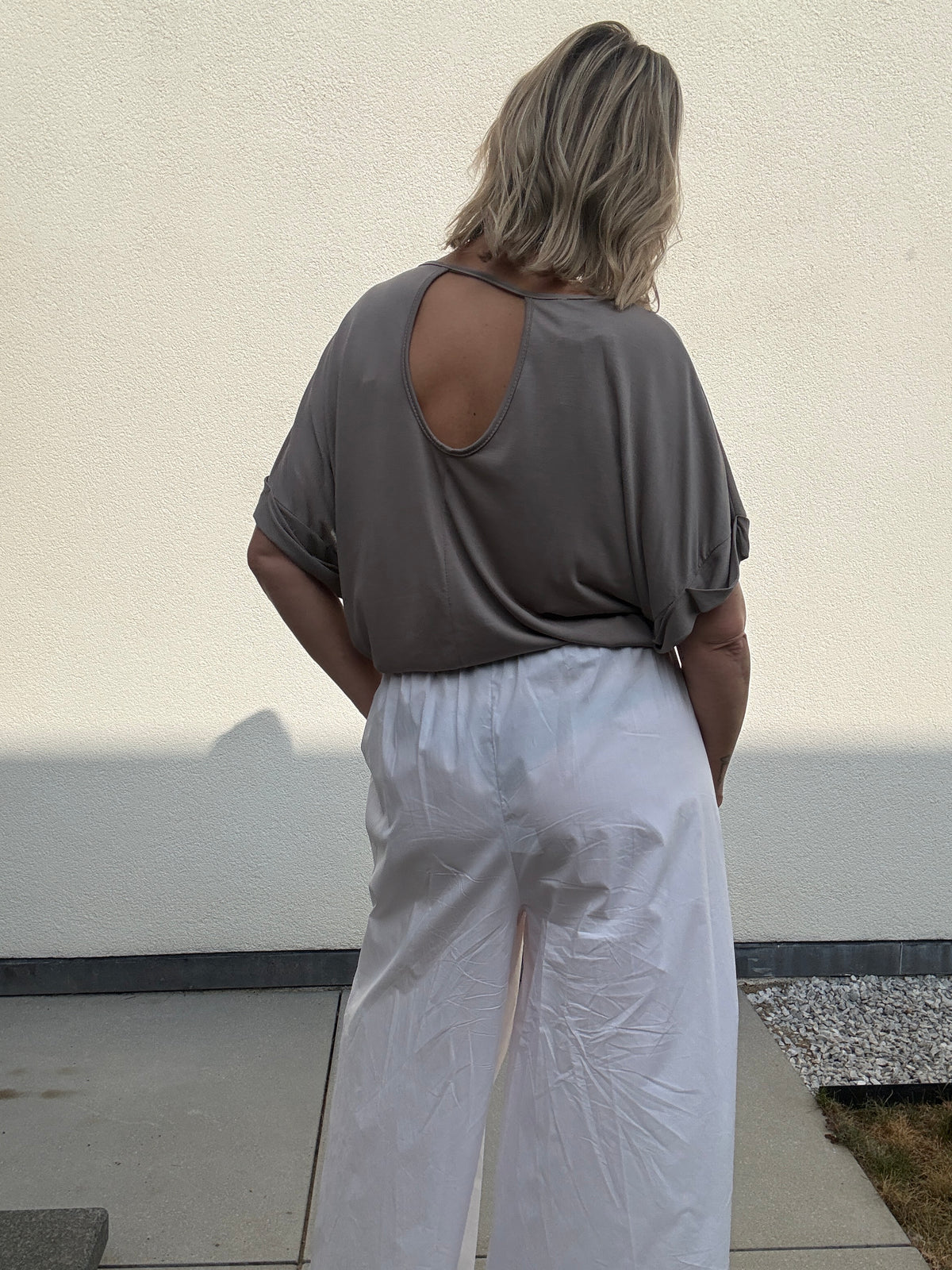 Elza T-shirt | Taupe