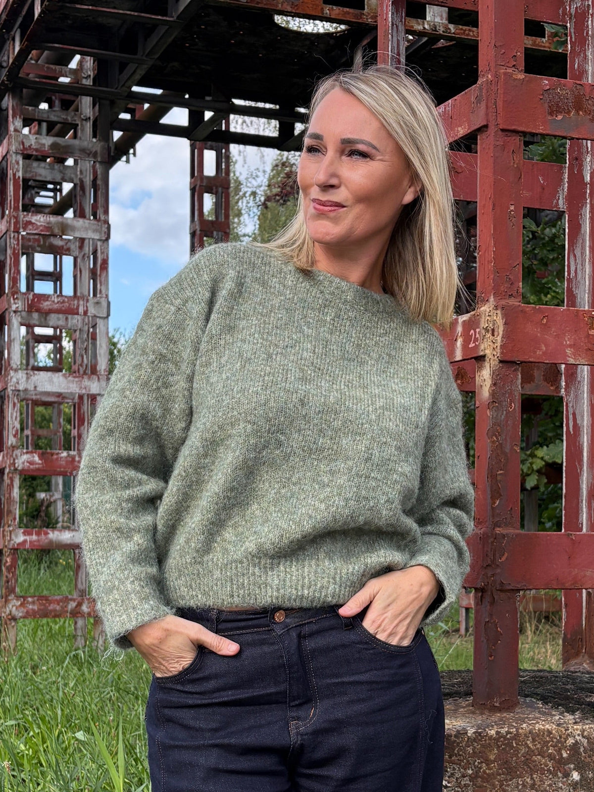 Nessa trui | Groen