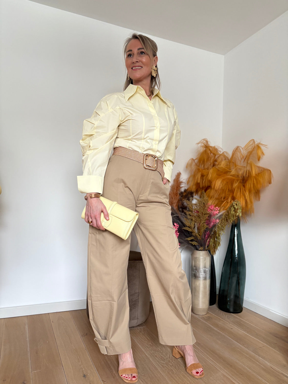 Filippa broek | Camel