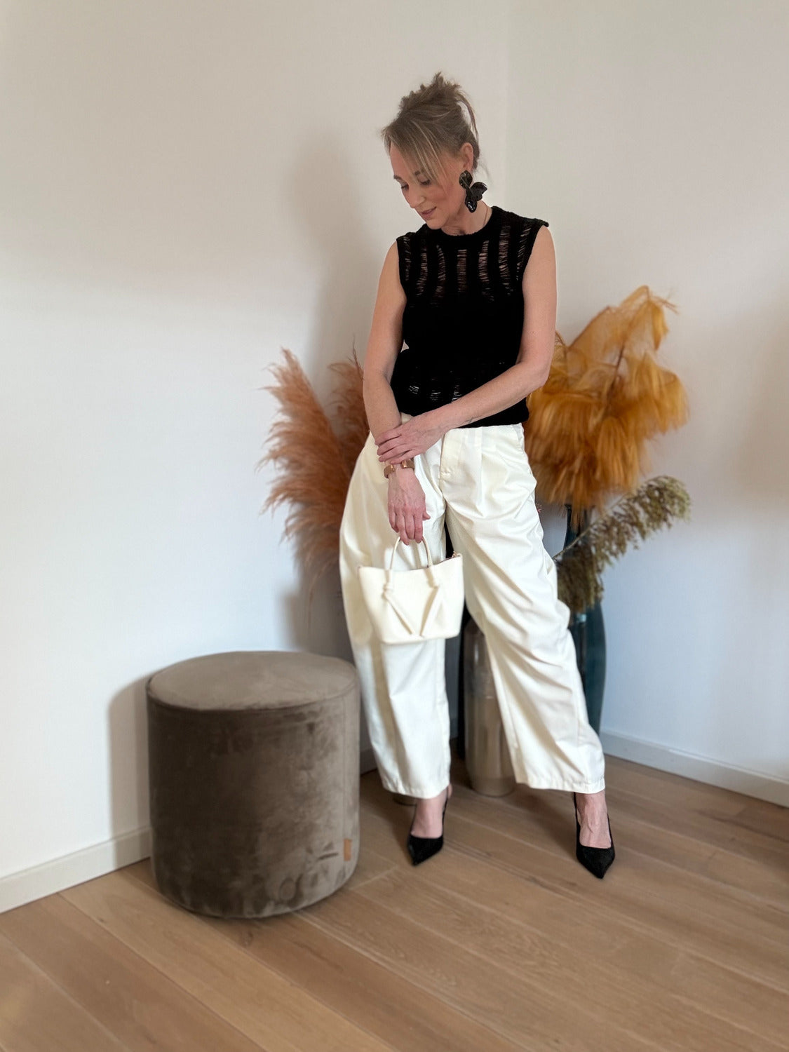 Mellie broek | Gebroken wit