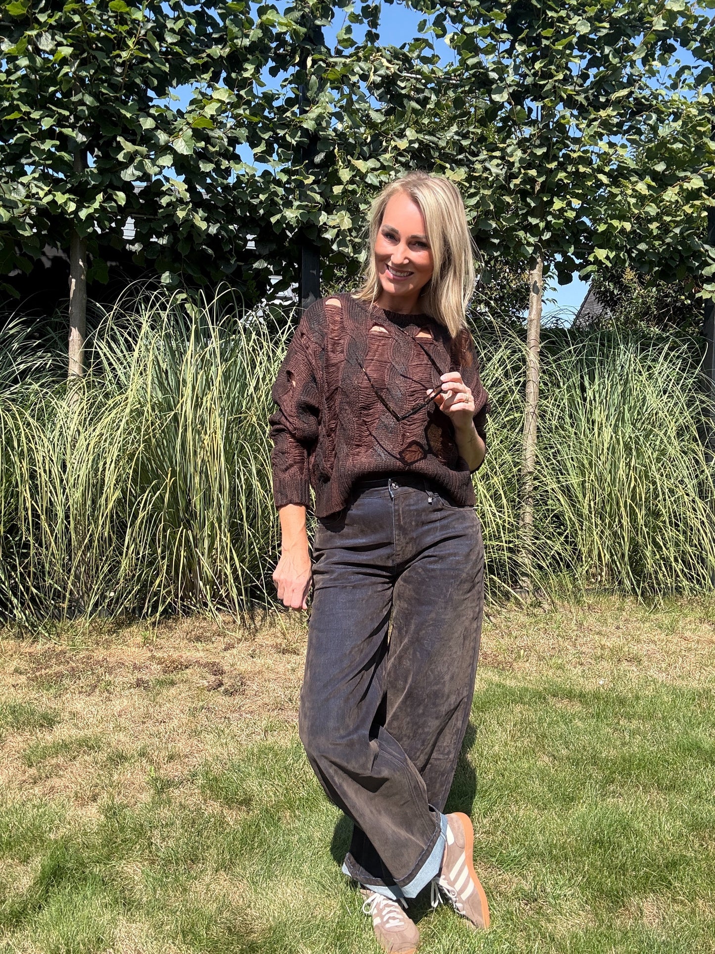 Anouk trui | Chocolade