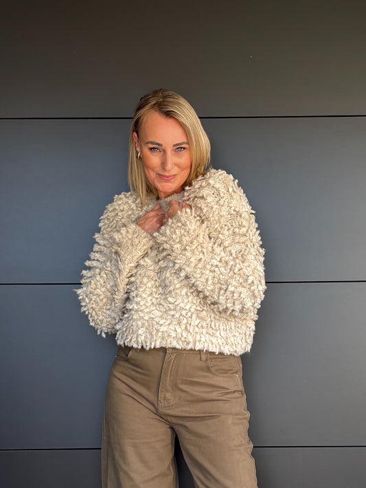 Babs trui | Beige