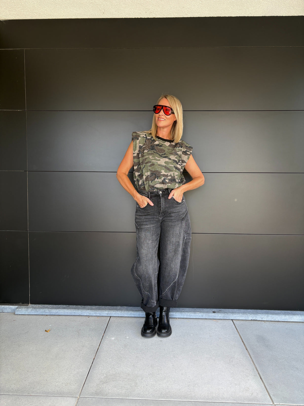 Eliane T-shirt | Camouflage