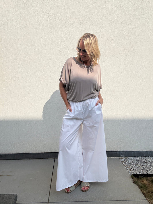 Elza T-shirt | Taupe