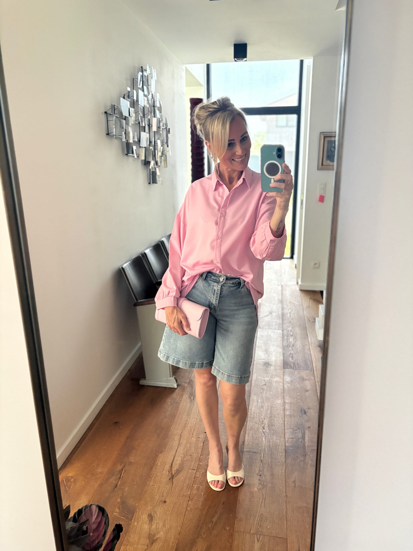 Laila hemd | Roze