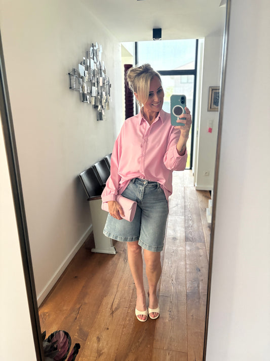 Laila hemd | Roze