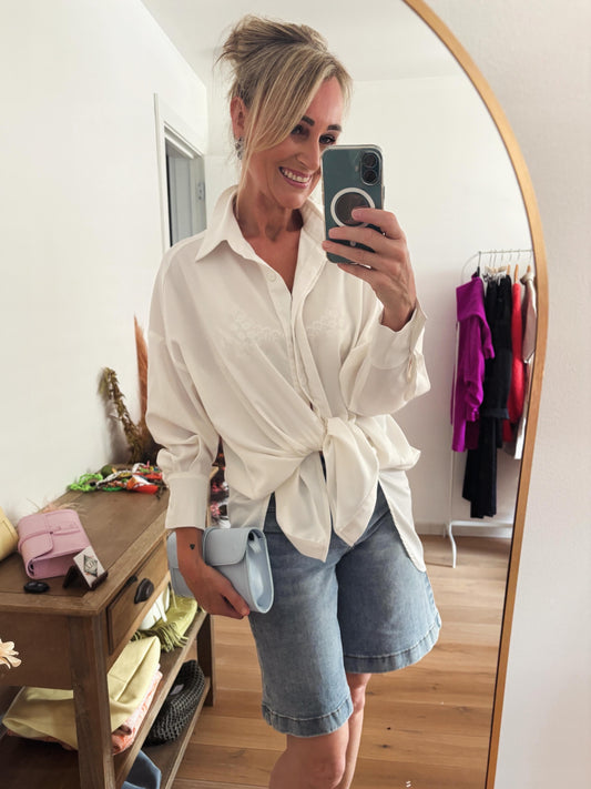 Ella hemd | Wit