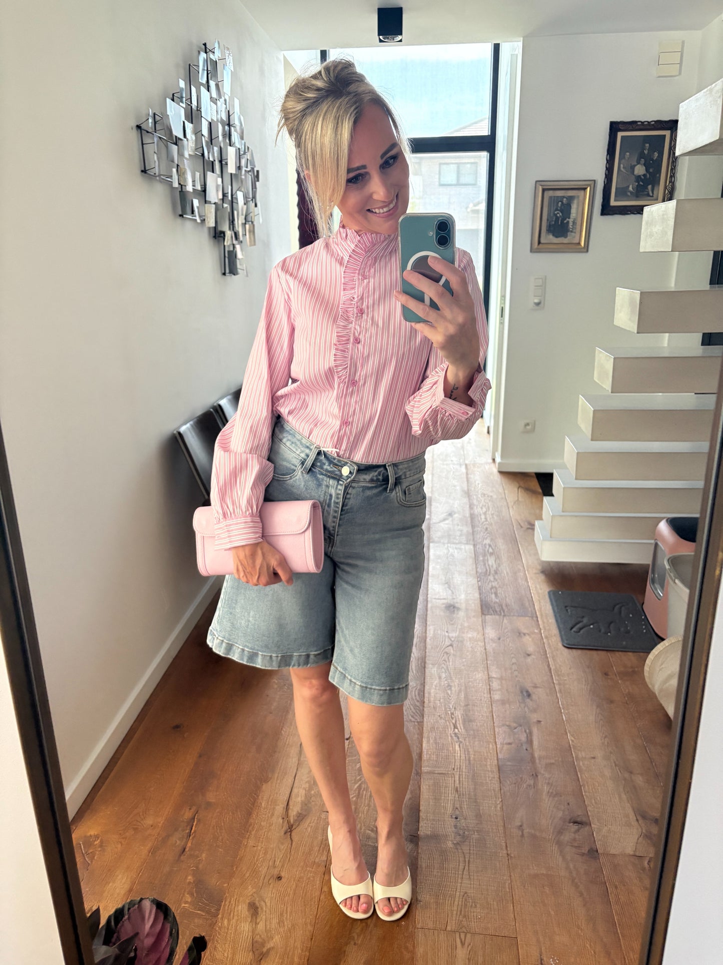 Vanessa hemd | Roze