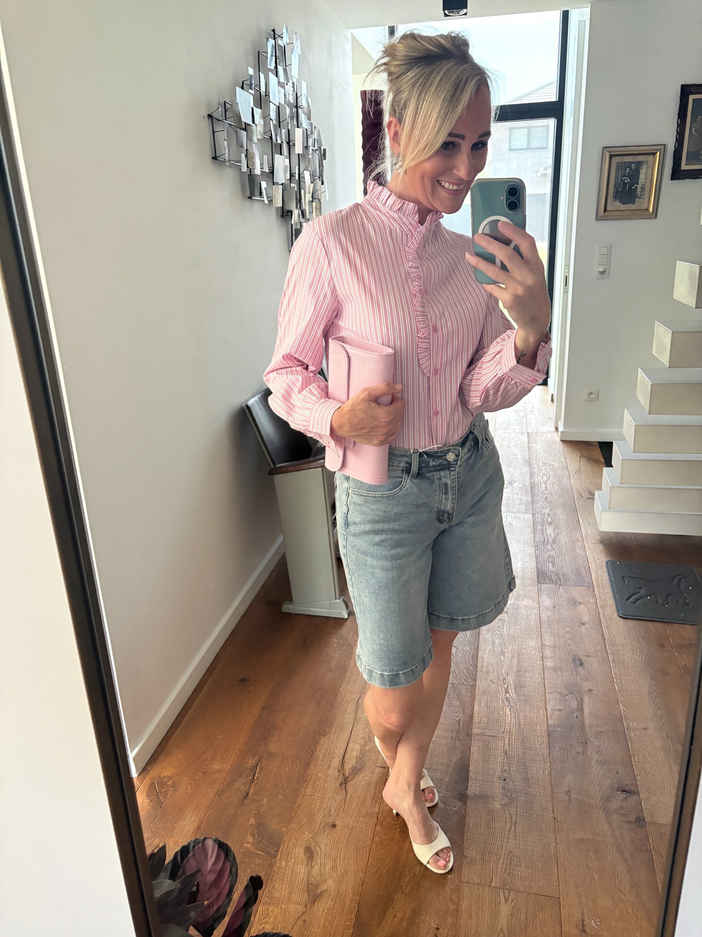 Vanessa hemd | Roze