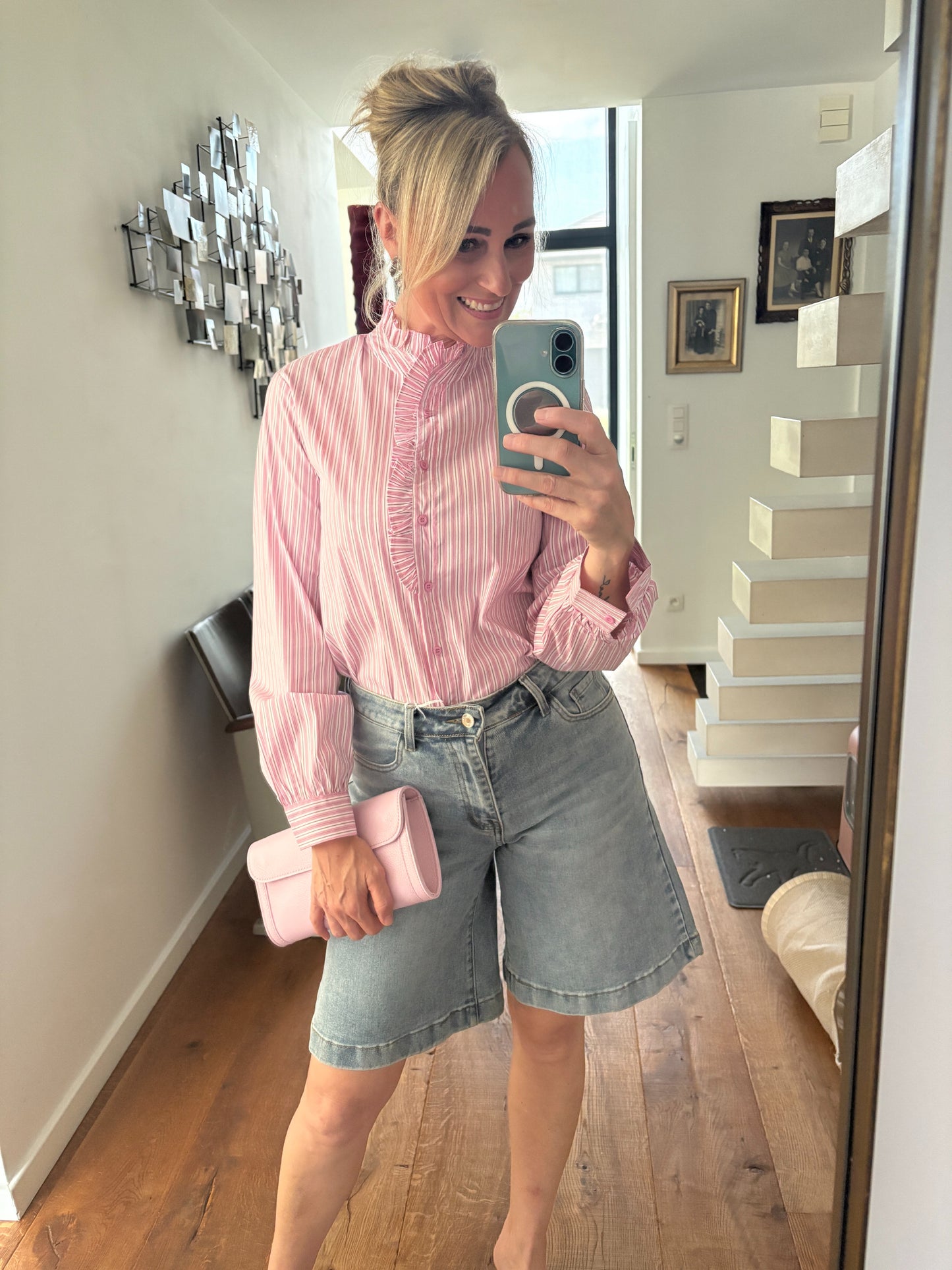 Vanessa hemd | Roze