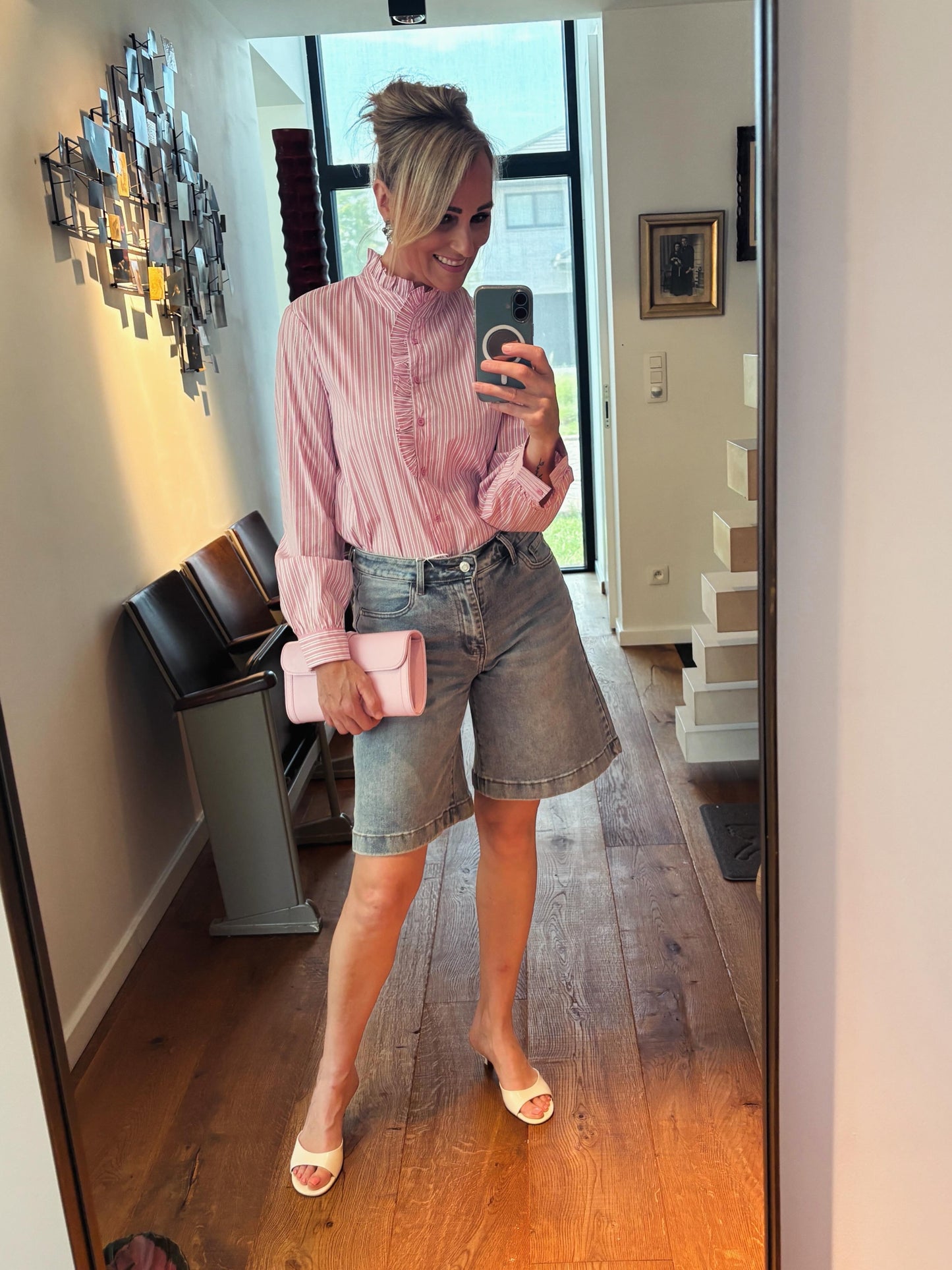 Vanessa hemd | Roze