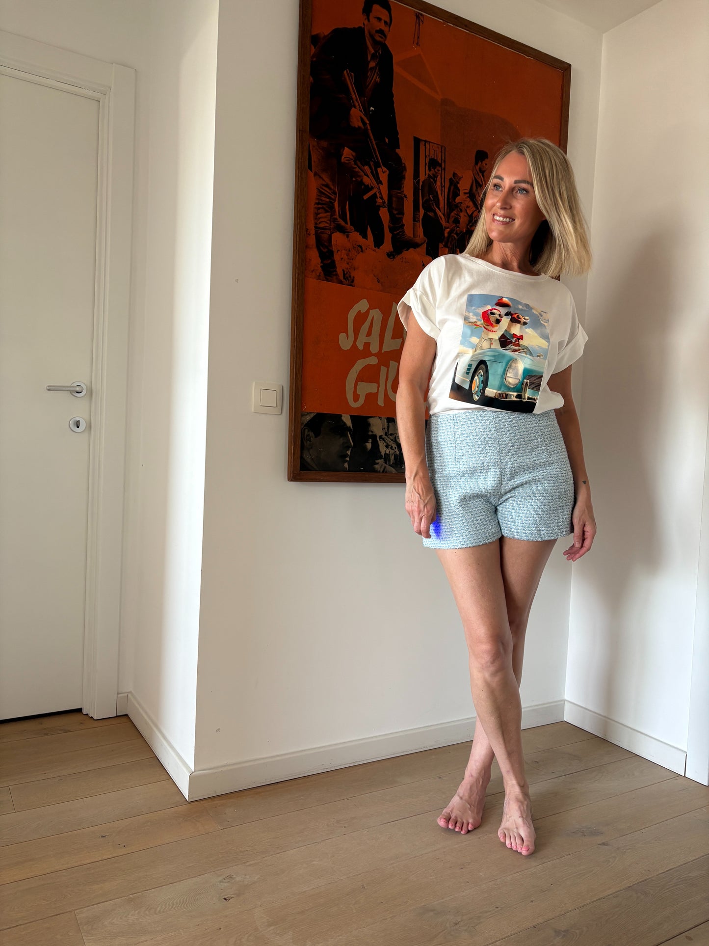 Roxy short | Blauw