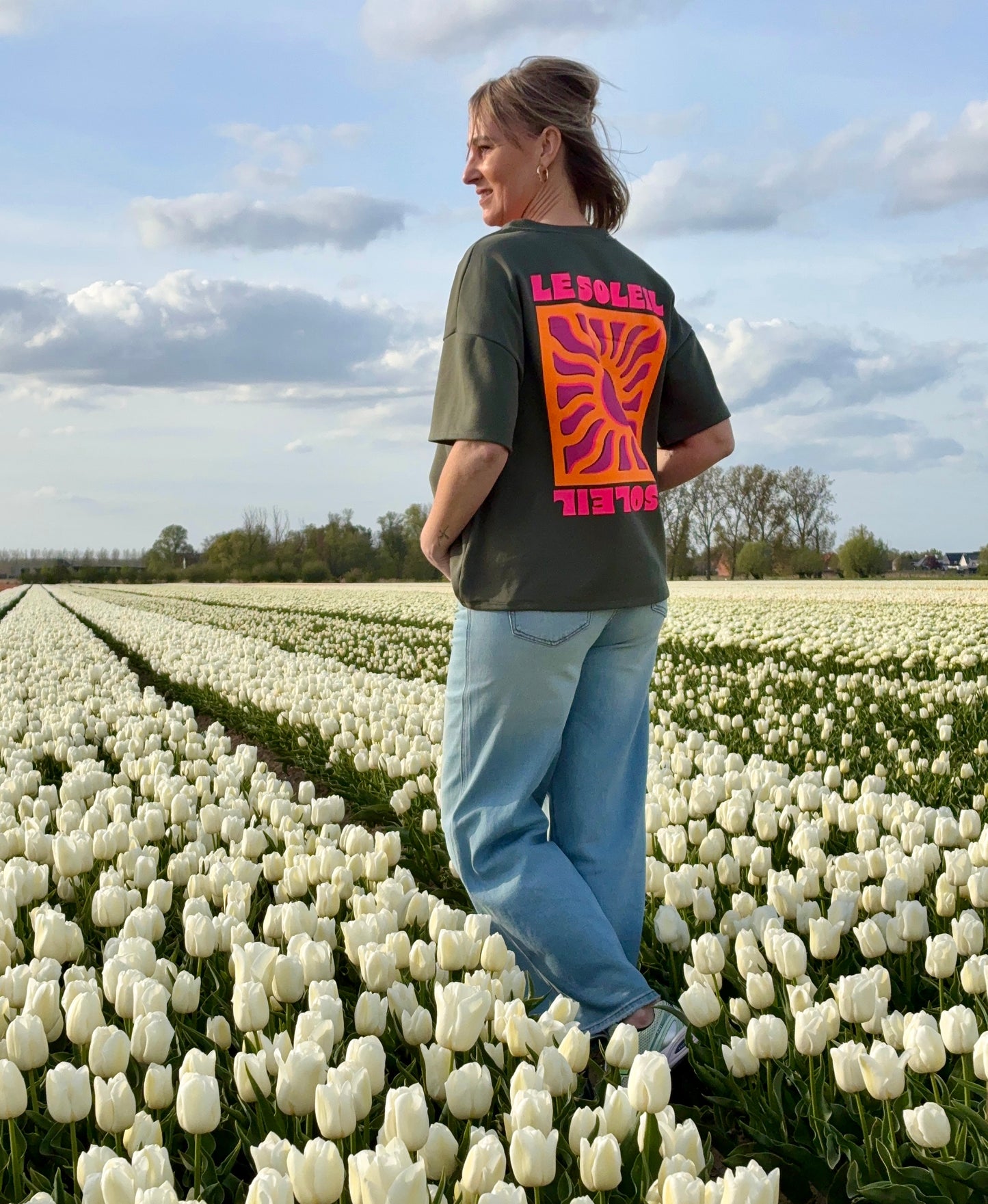 Pascale T-shirt | Kaki