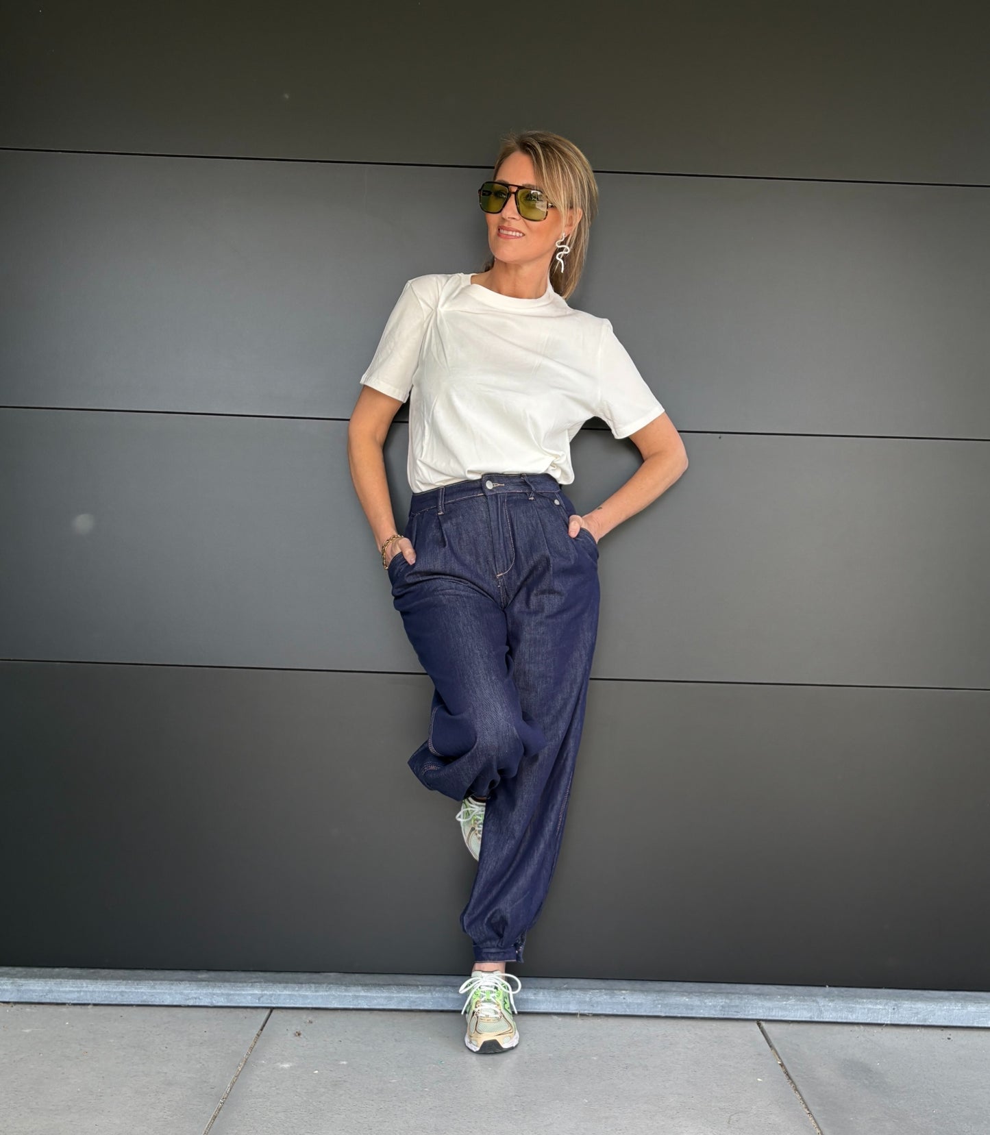 Caroline T-shirt | Wit