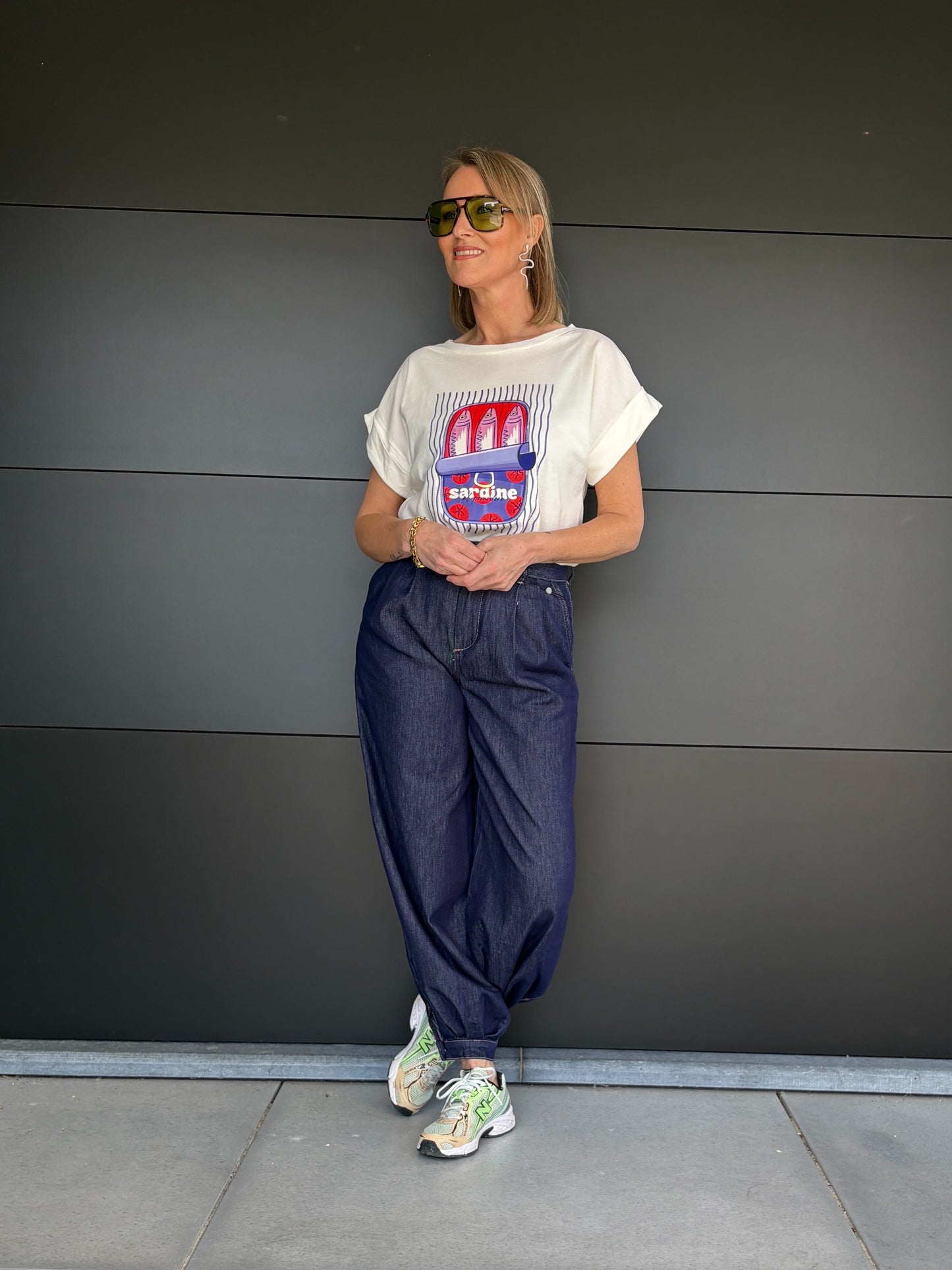Maevy T-shirt | Wit