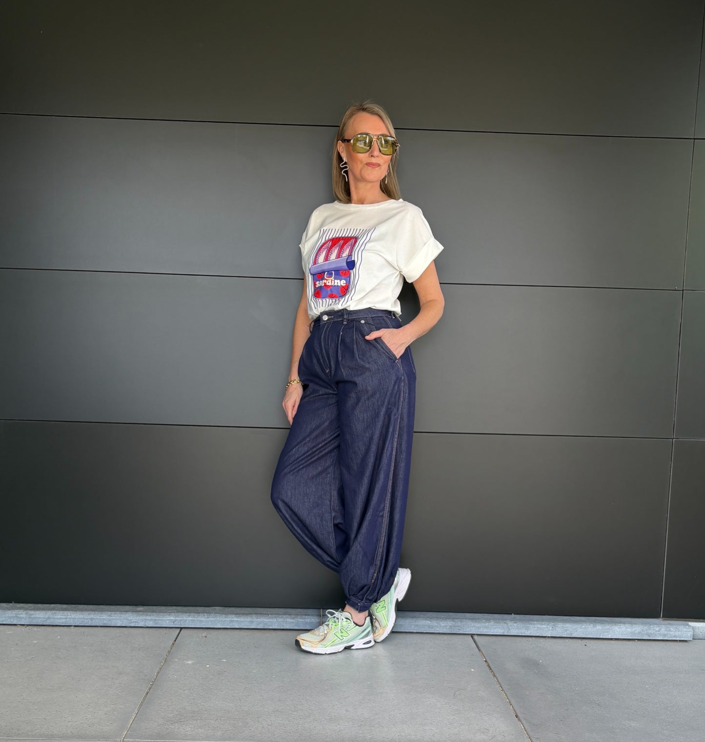 Maevy T-shirt | Wit