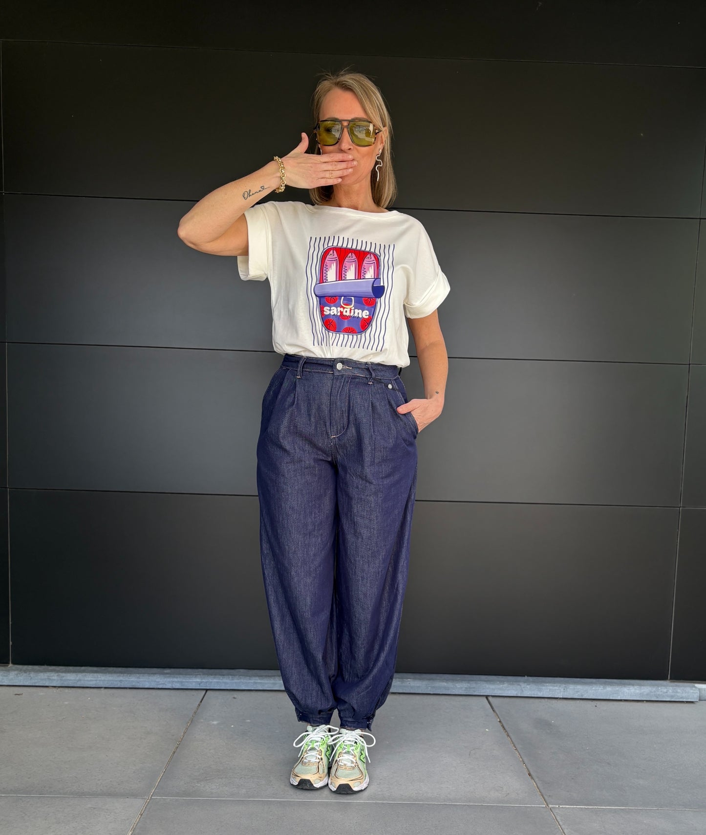 Maevy T-shirt | Wit