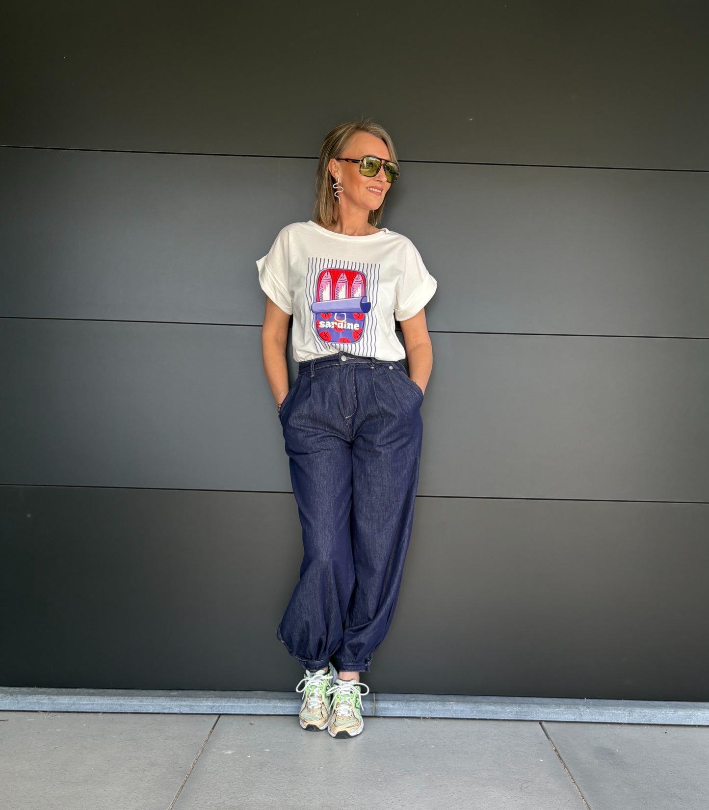 Maevy T-shirt | Wit