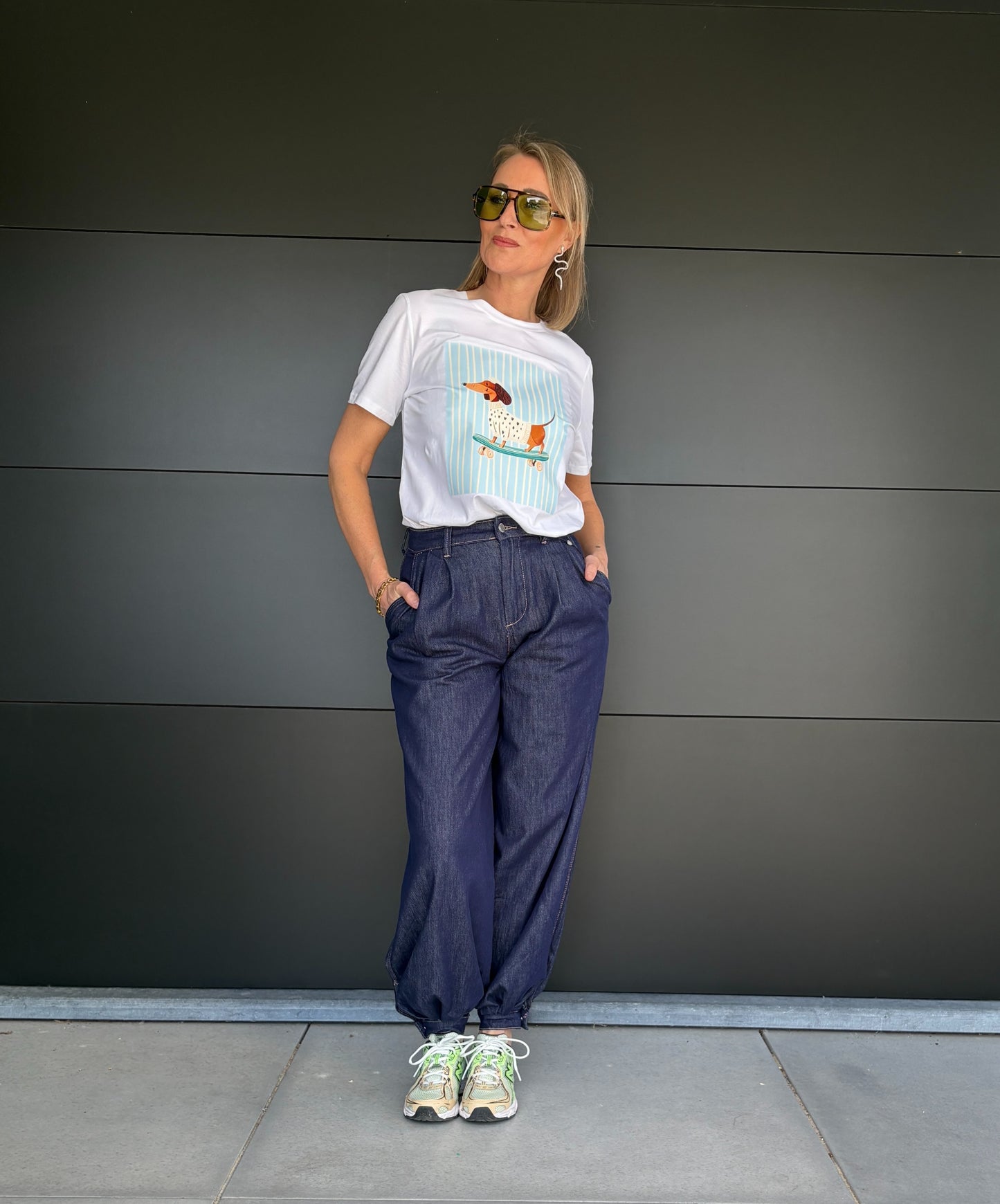Karin T-shirt | Wit