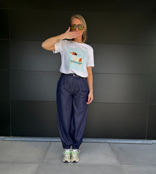 Karin T-shirt | Wit