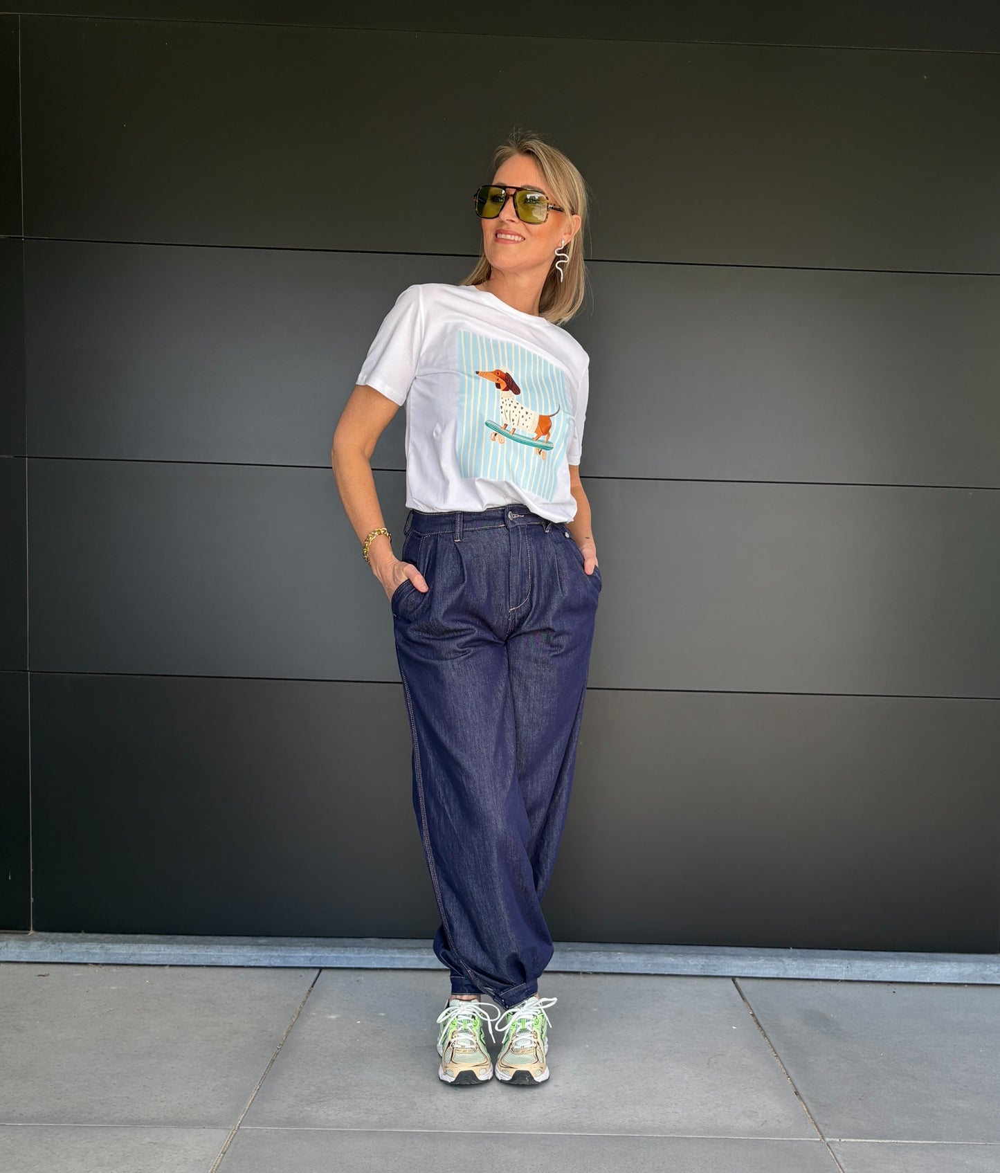 Karin T-shirt | Wit