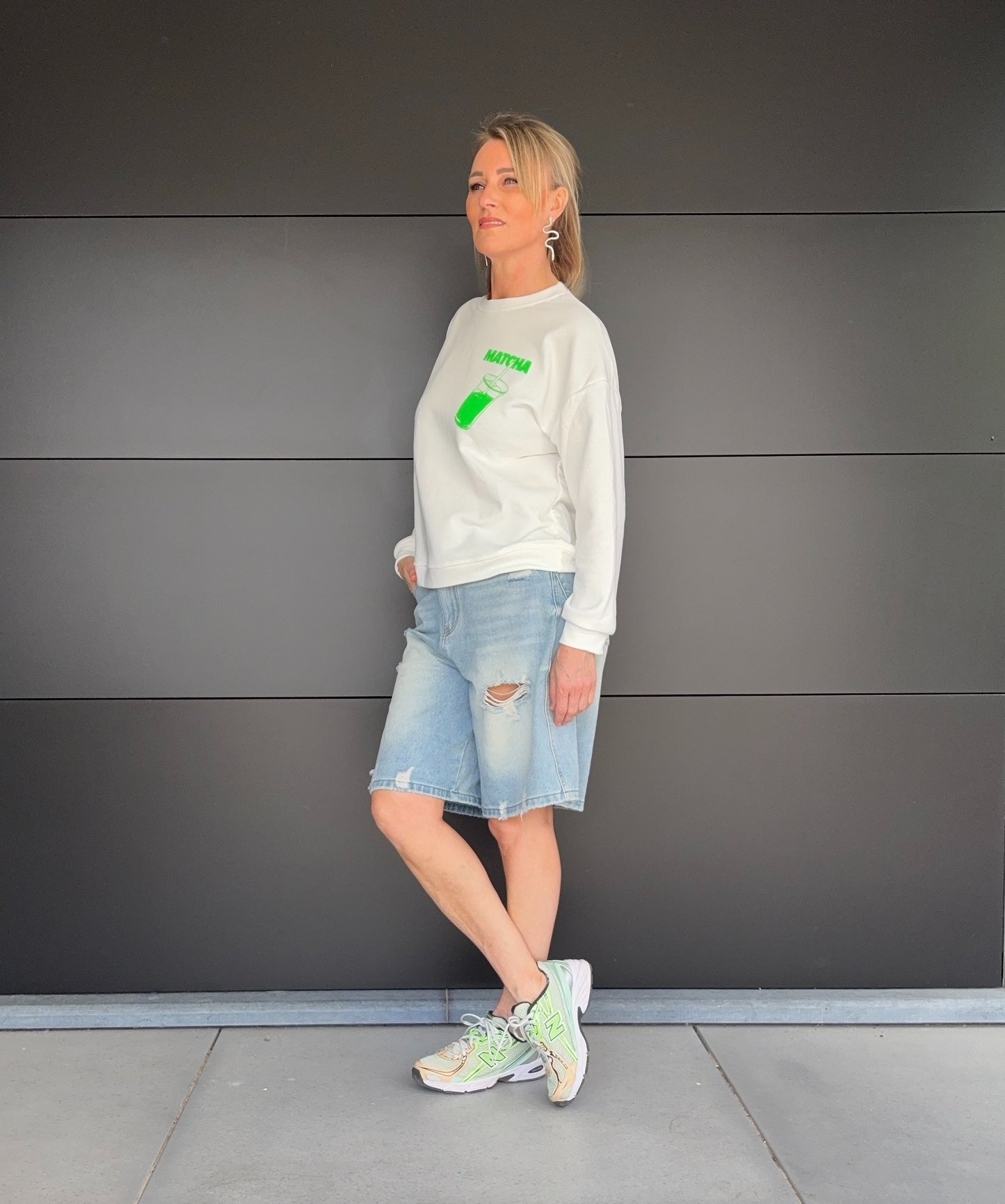 Charlotte sweater | Wit
